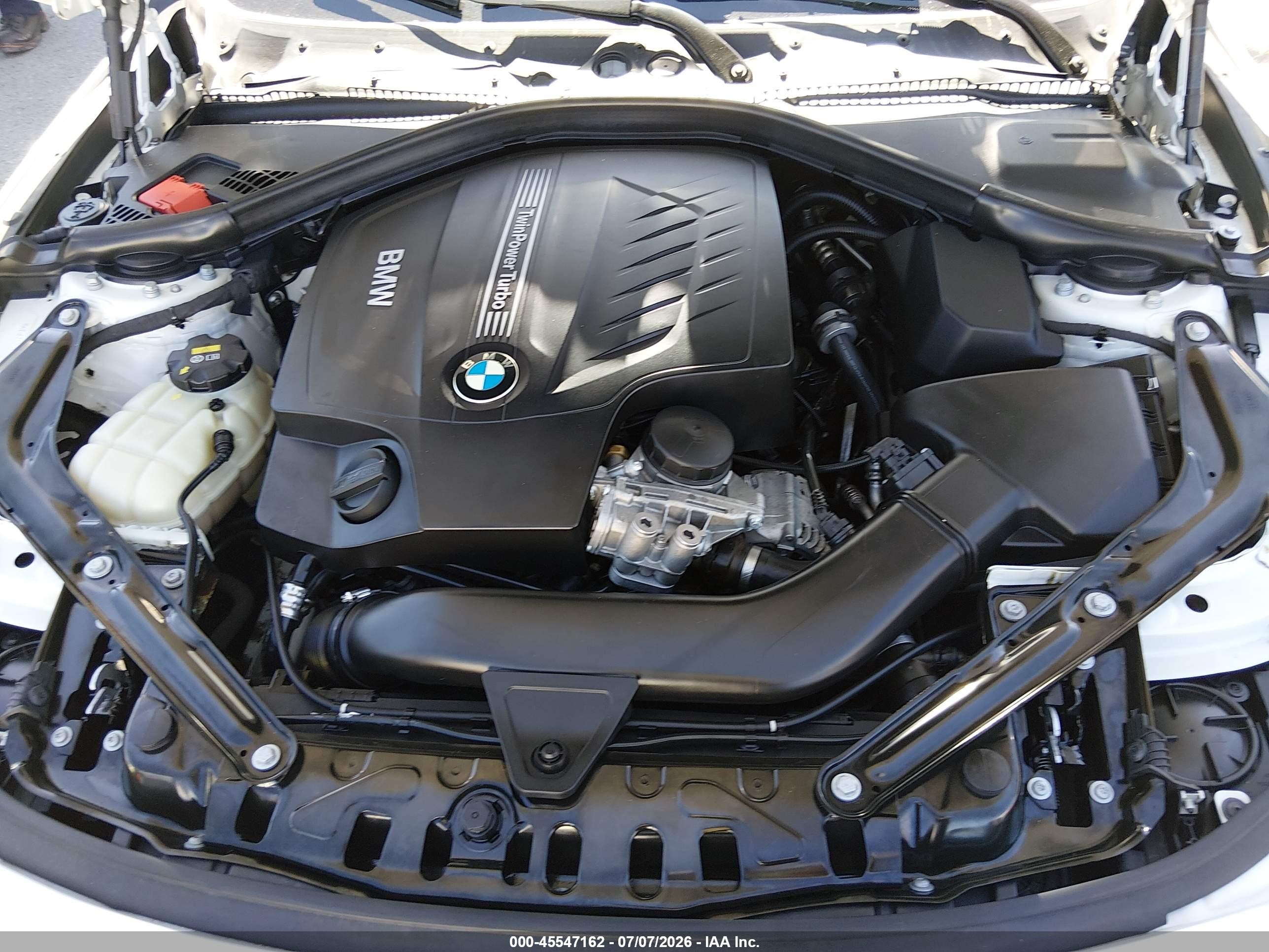 2015 Bmw 435i   White vin: WBA3T3C55FP939610