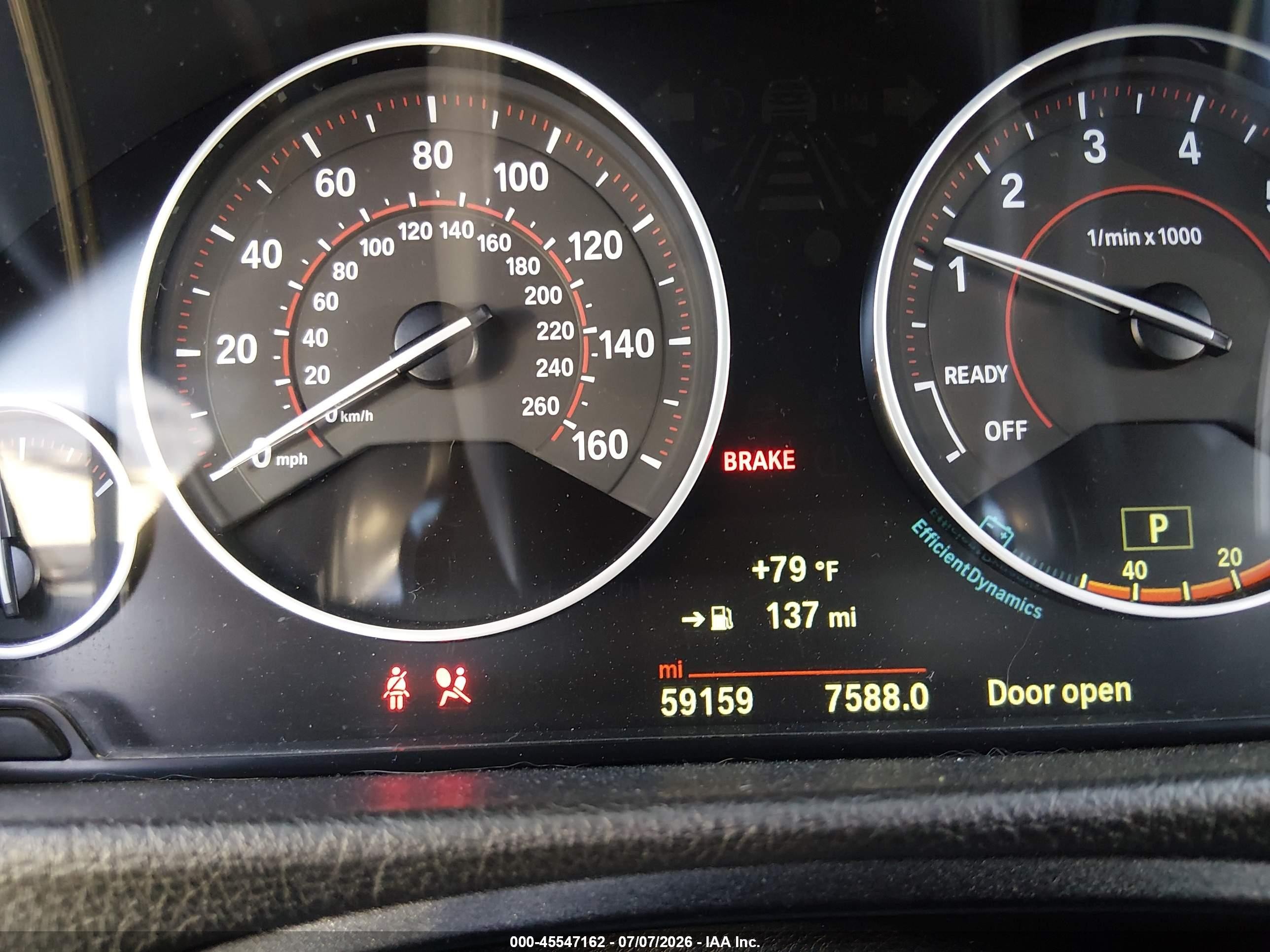 2015 Bmw 435i   White vin: WBA3T3C55FP939610