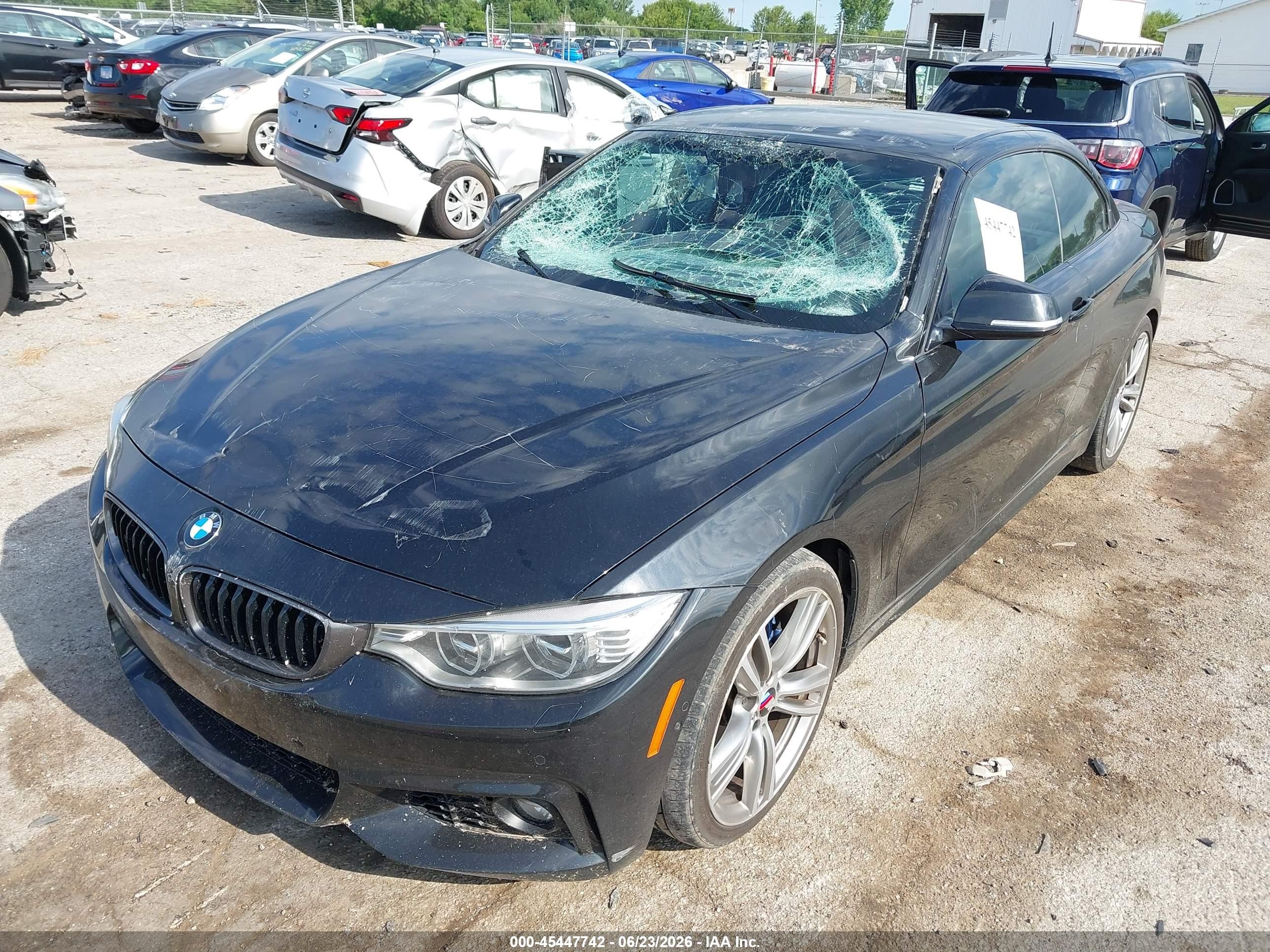 2014 Bmw 435i   Black vin: WBA3T3C5XEJ876649