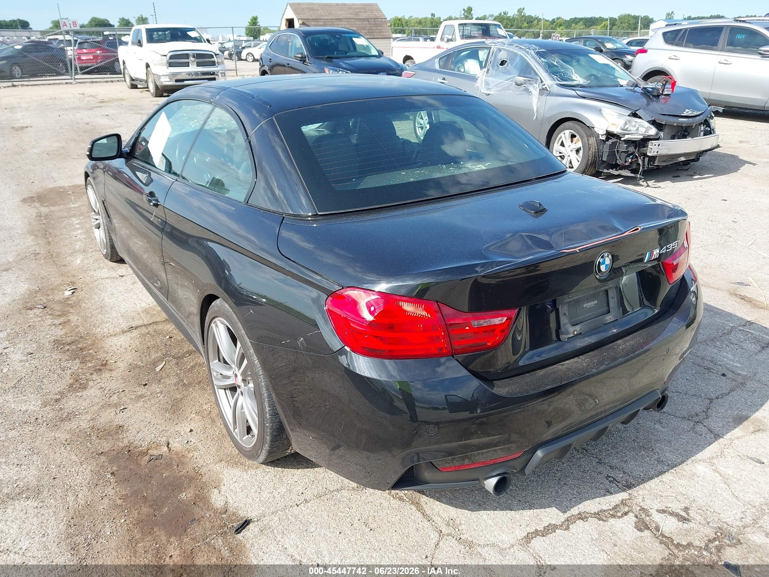 2014 Bmw 435i   Black vin: WBA3T3C5XEJ876649