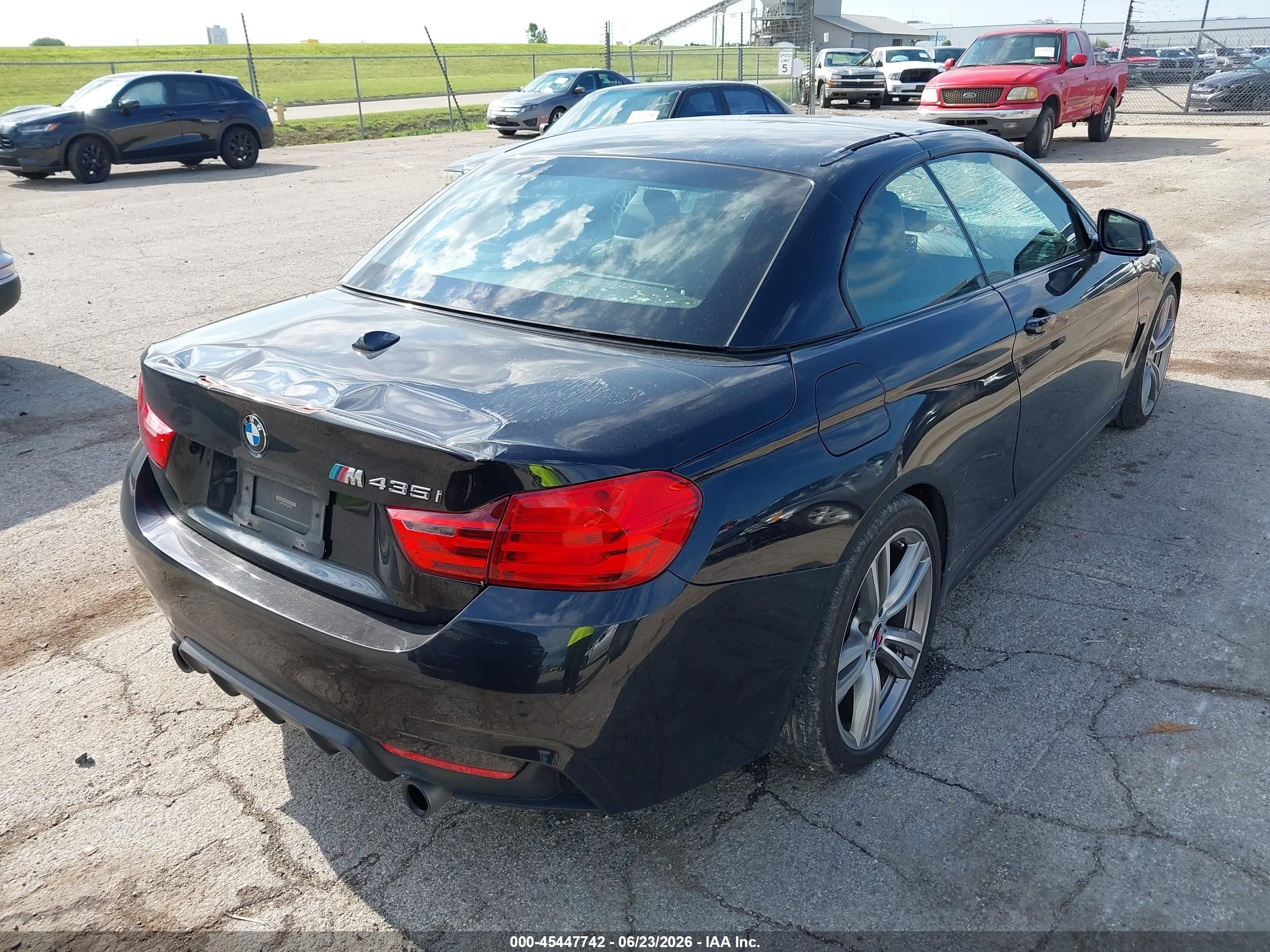 2014 Bmw 435i   Black vin: WBA3T3C5XEJ876649