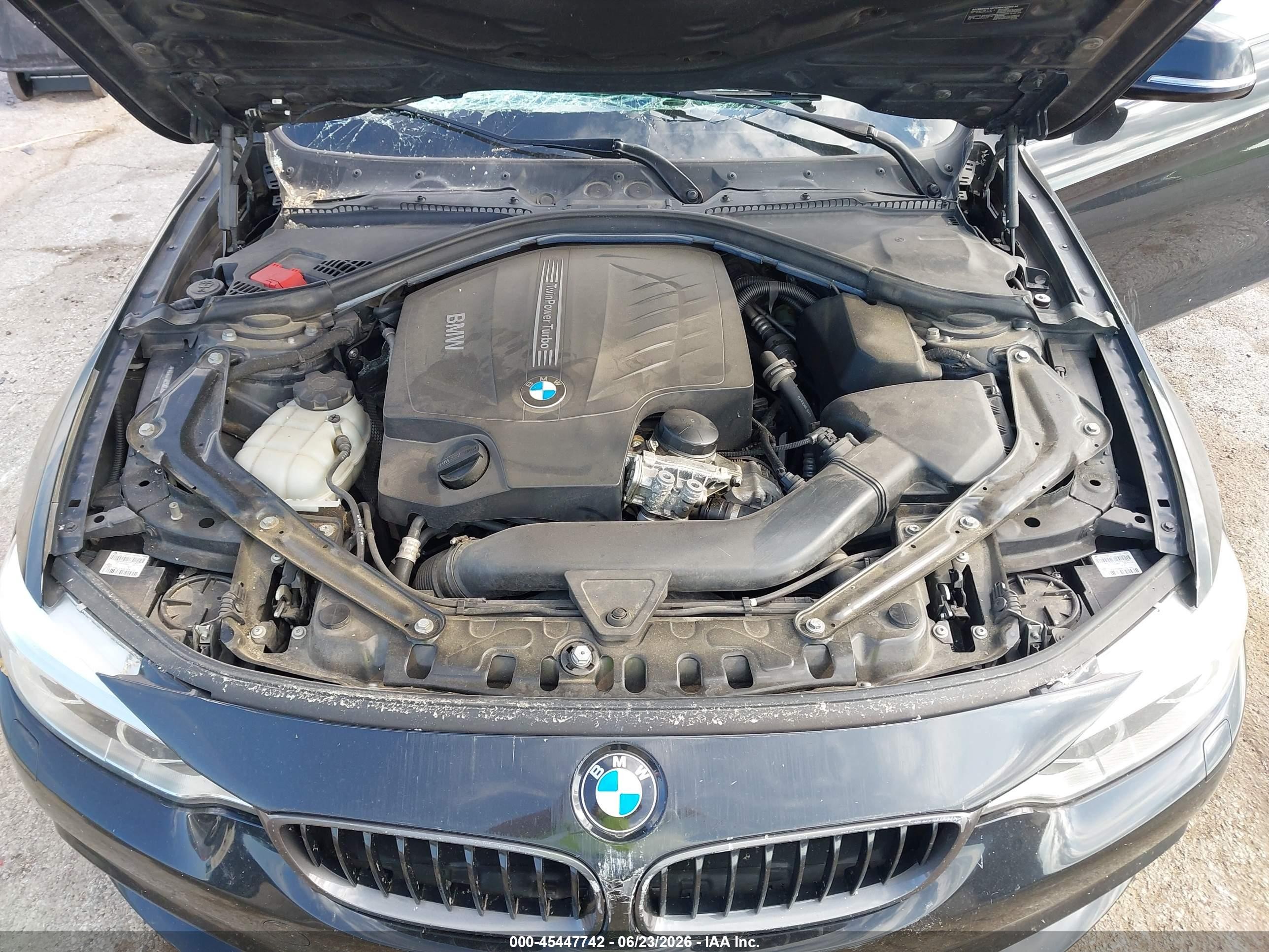 2014 Bmw 435i   Black vin: WBA3T3C5XEJ876649