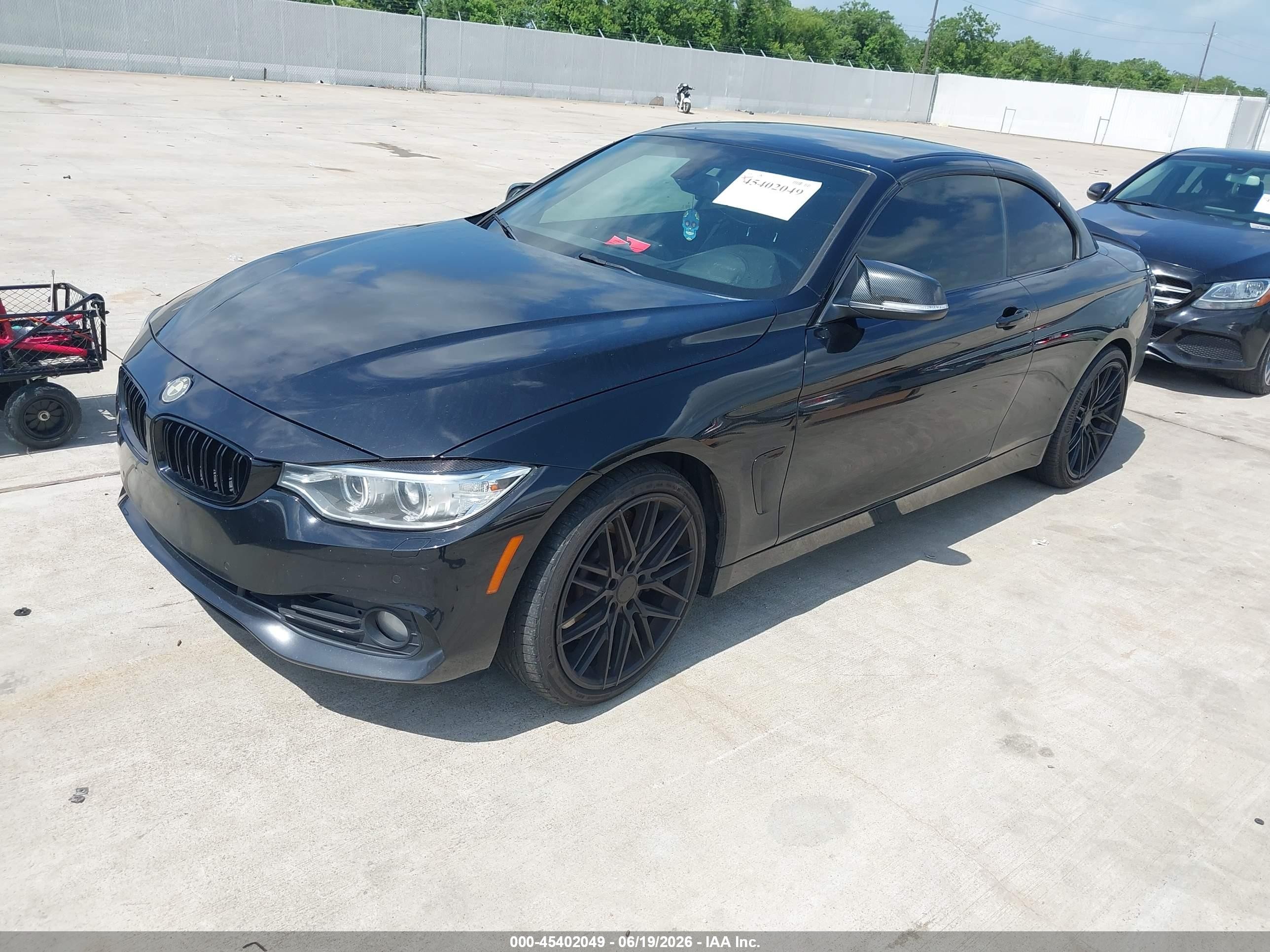 2015 Bmw 435i   Black vin: WBA3T3C5XF5A40546