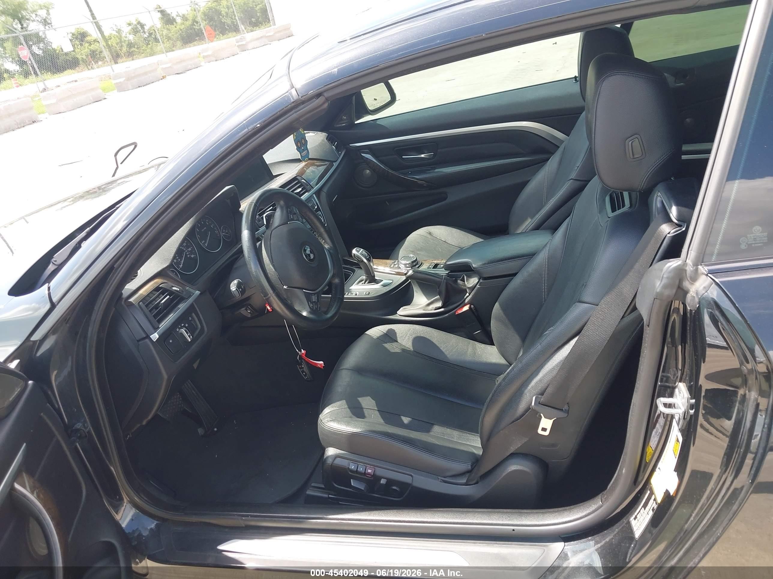 2015 Bmw 435i   Black vin: WBA3T3C5XF5A40546