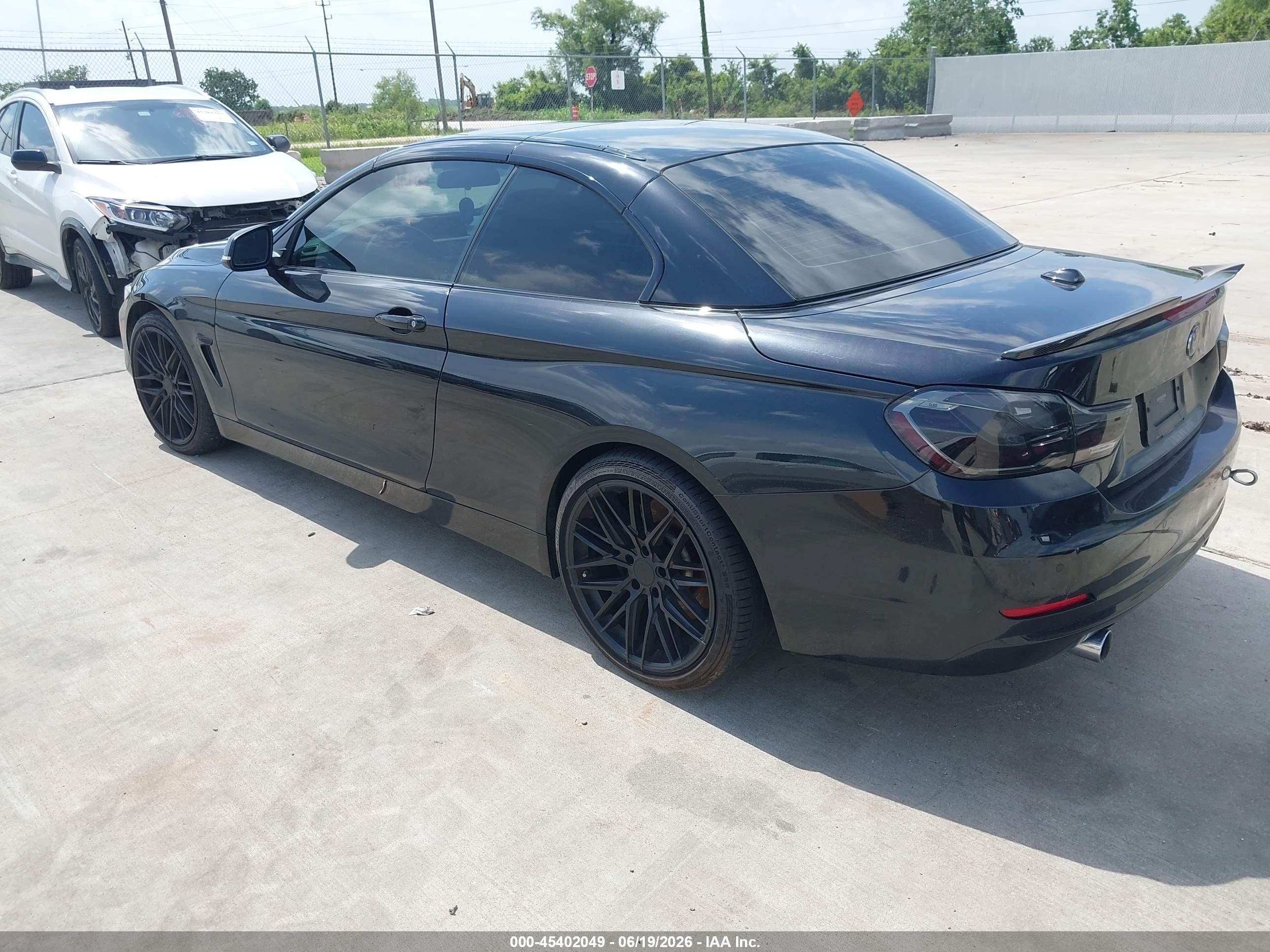 2015 Bmw 435i   Black vin: WBA3T3C5XF5A40546