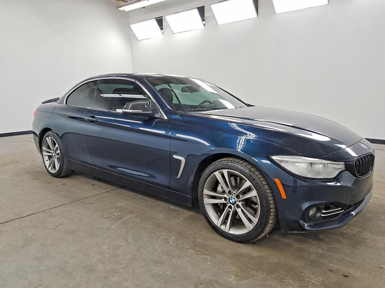 2015 Bmw 435 Xi Blue vin: WBA3T7C50F5A36822