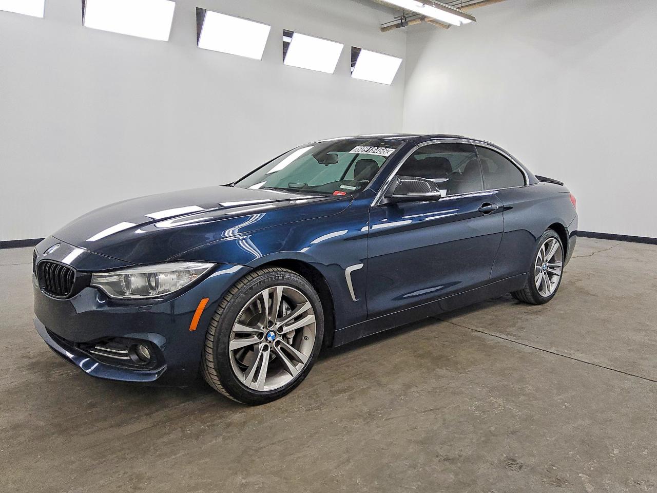 2015 Bmw 435 Xi Blue vin: WBA3T7C50F5A36822