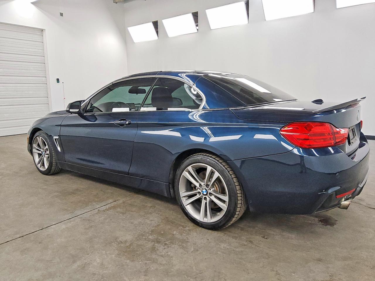 2015 Bmw 435 Xi Blue vin: WBA3T7C50F5A36822