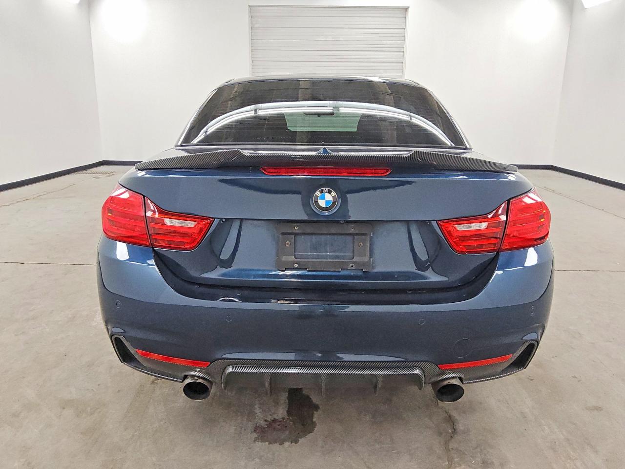 2015 Bmw 435 Xi Blue vin: WBA3T7C50F5A36822