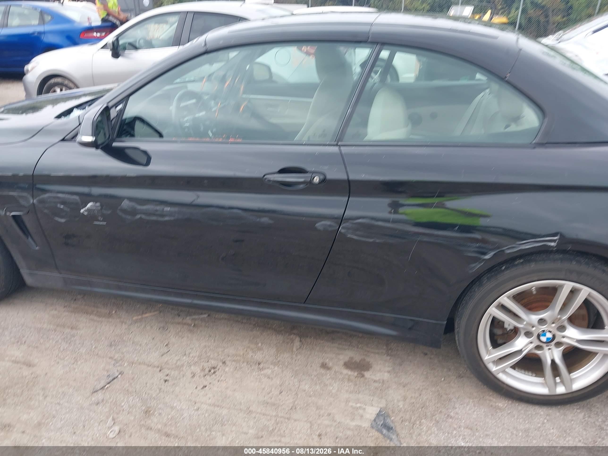 2015 Bmw 435i Xdrive Black vin: WBA3T7C50FPW79933