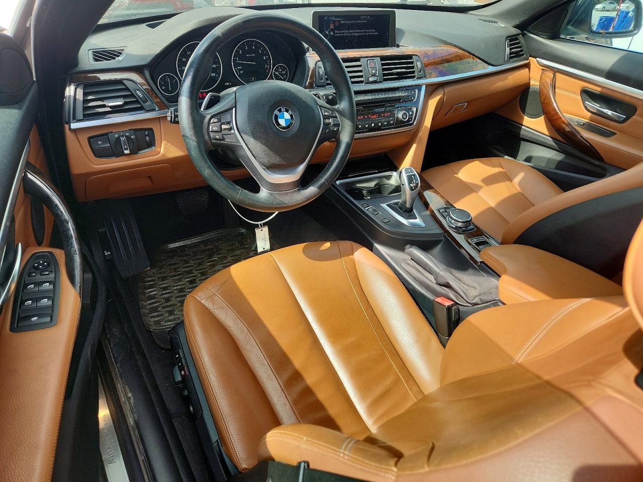 2015 Bmw 435 Xi Brown vin: WBA3T7C51FP942561
