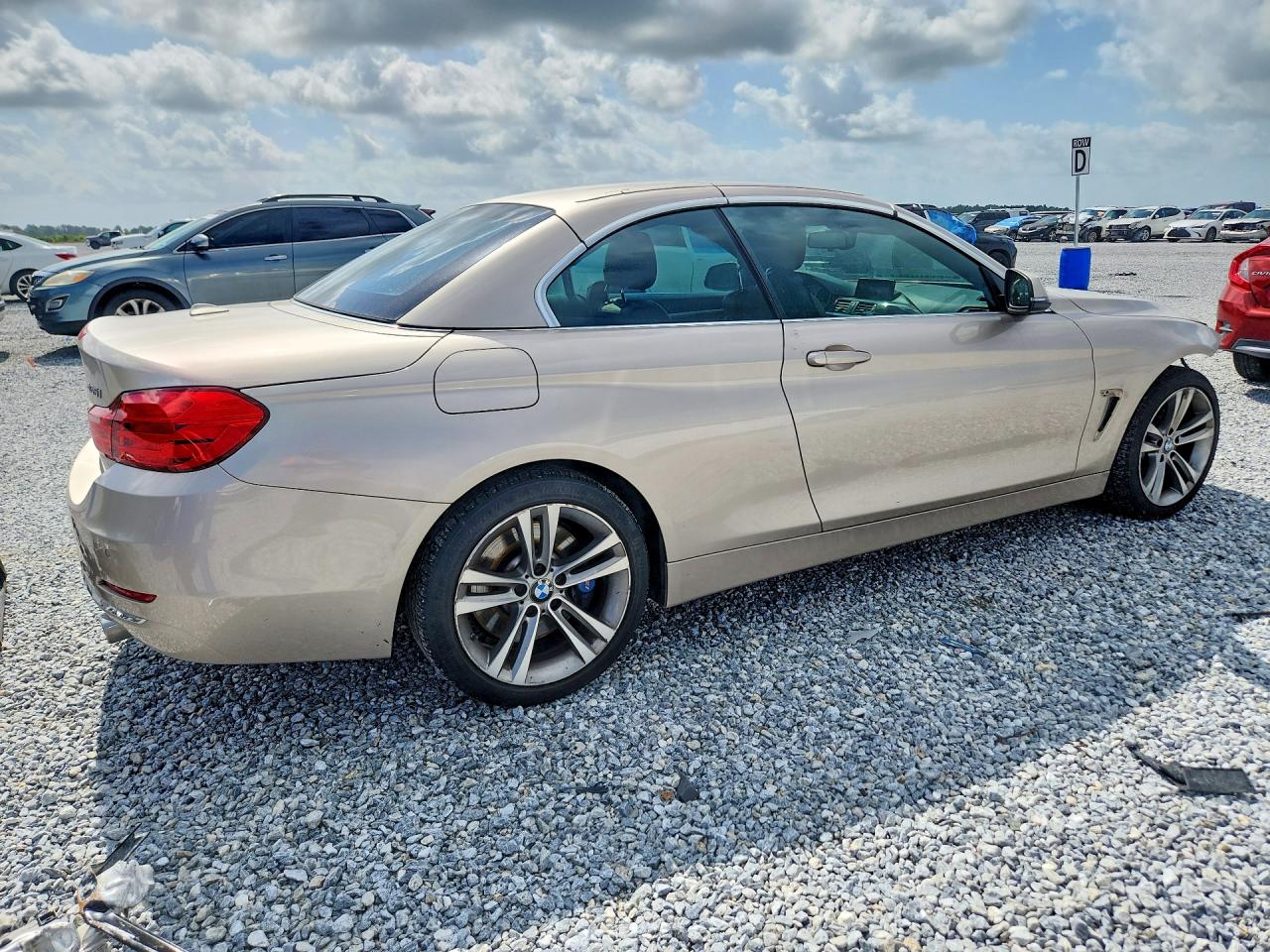 2015 Bmw 435 Xi Brown vin: WBA3T7C51FP942561