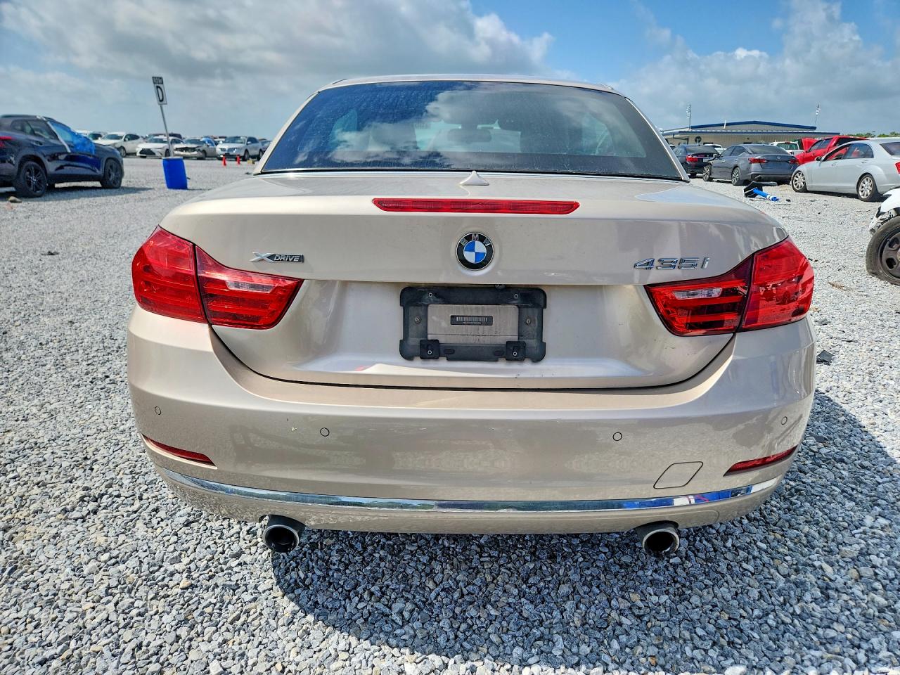 2015 Bmw 435 Xi Brown vin: WBA3T7C51FP942561