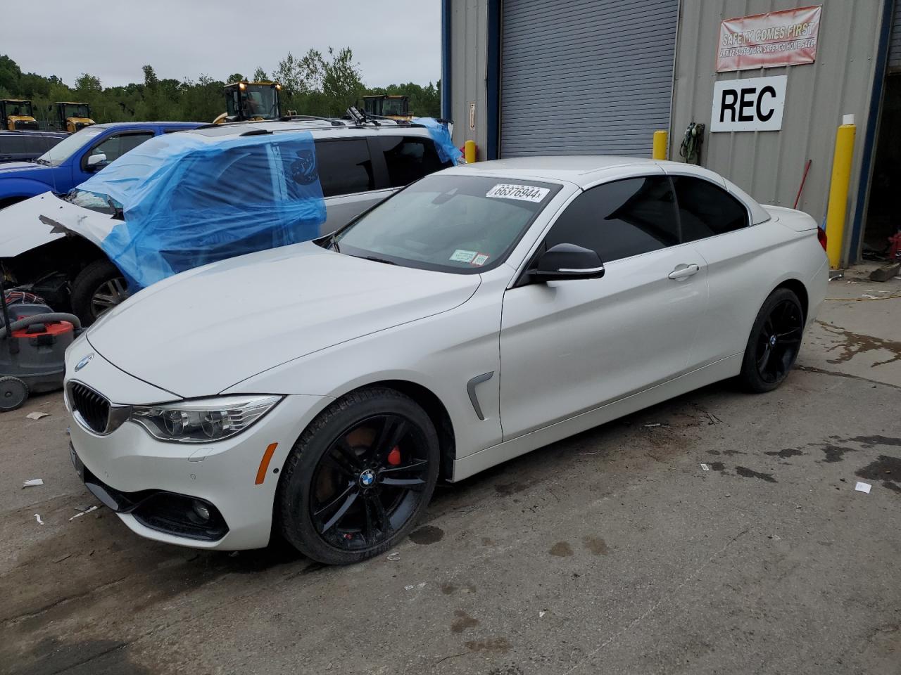 2015 Bmw 435 Xi White vin: WBA3T7C52F5A36580