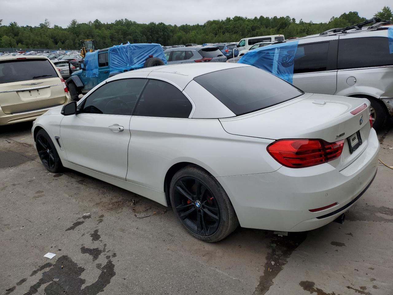 2015 Bmw 435 Xi White vin: WBA3T7C52F5A36580