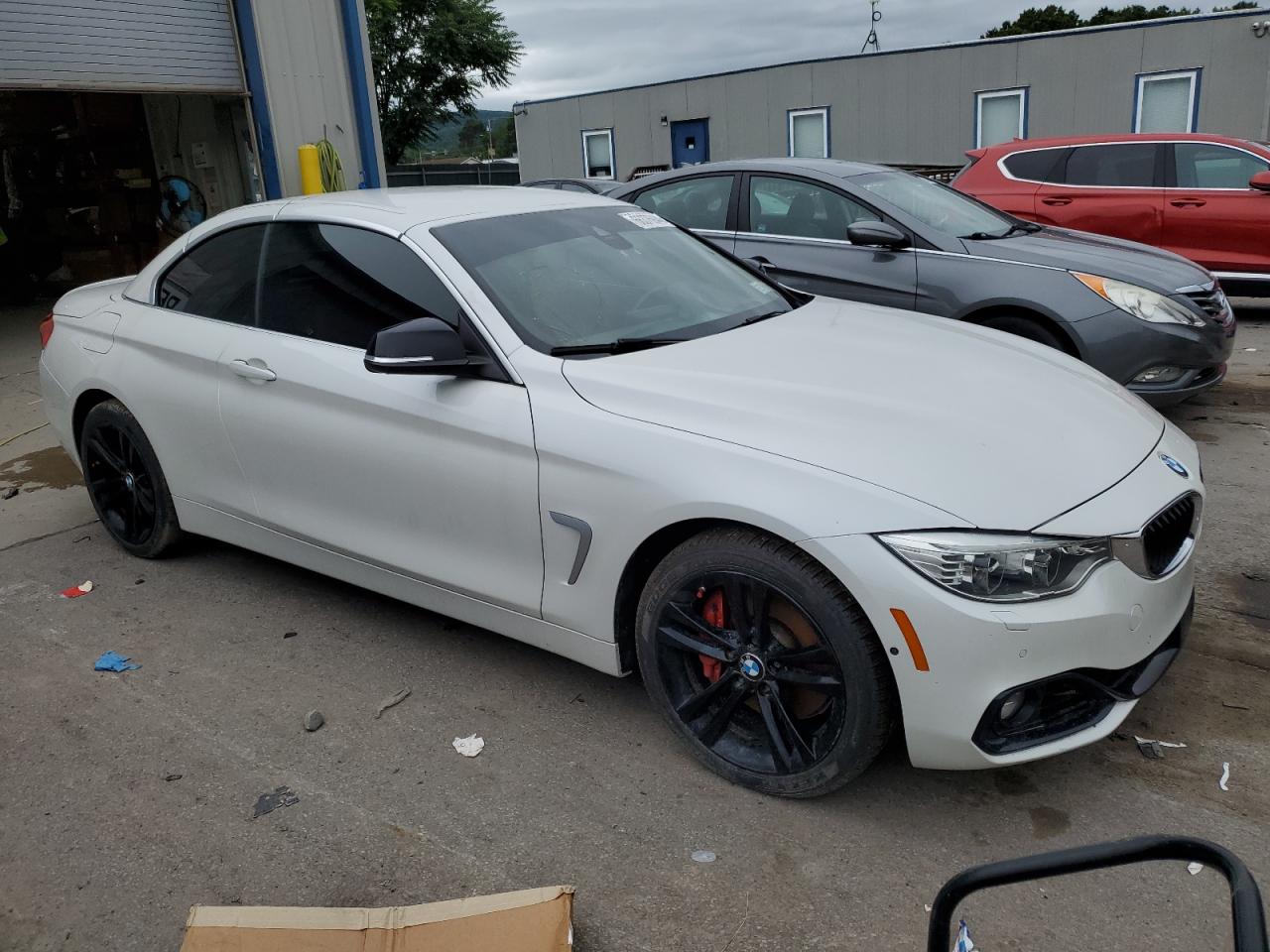 2015 Bmw 435 Xi White vin: WBA3T7C52F5A36580