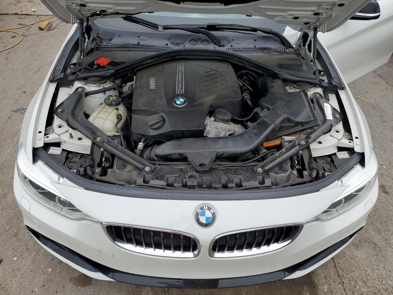 2015 Bmw 435 Xi White vin: WBA3T7C52F5A36580