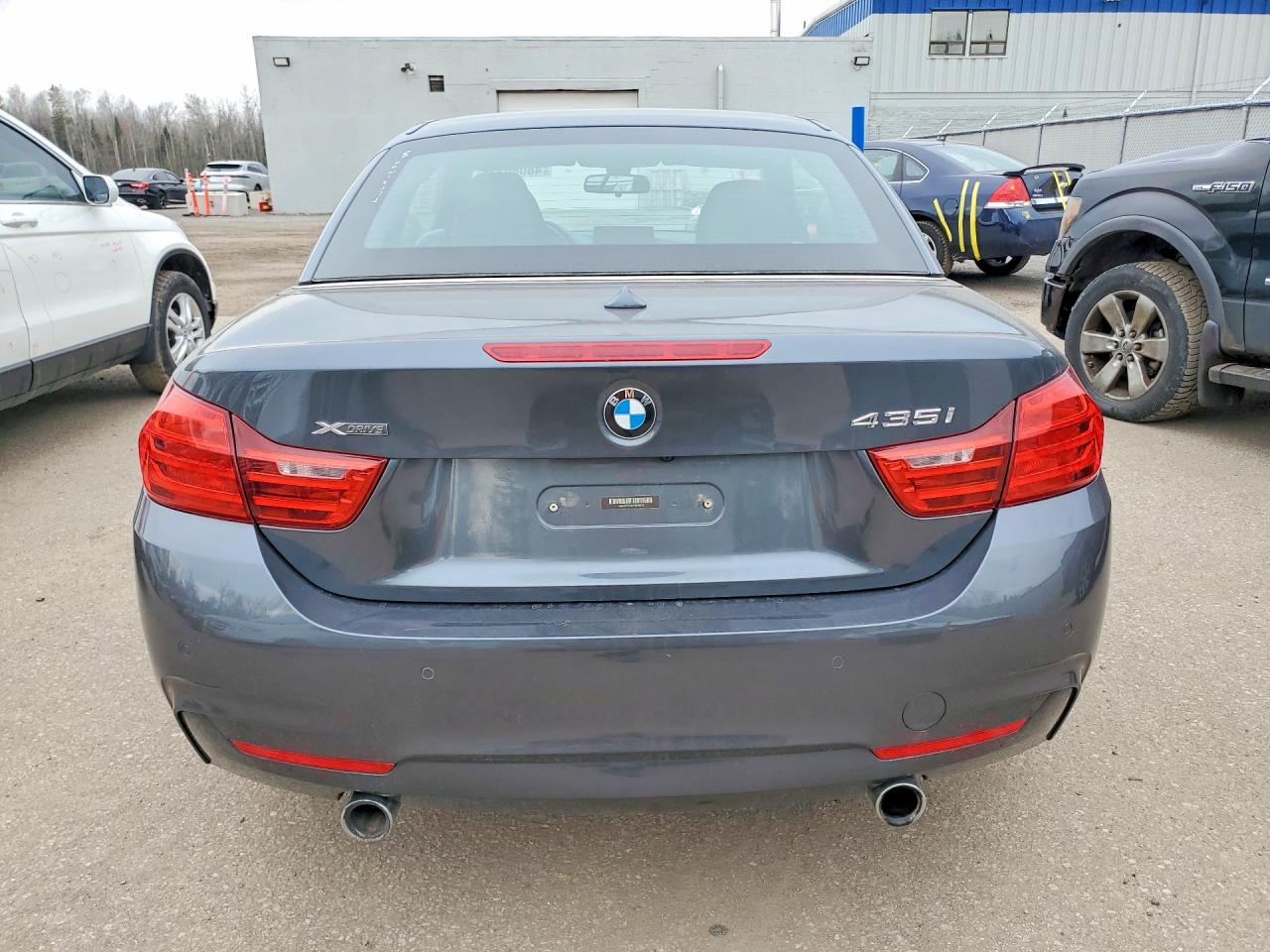 2015 Bmw 435 Xi Gray vin: WBA3T7C54FPW79272