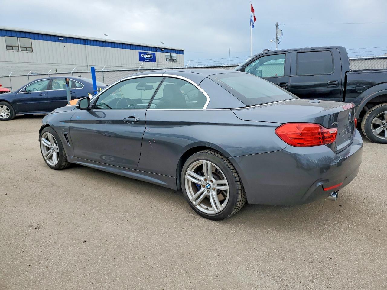 2015 Bmw 435 Xi Gray vin: WBA3T7C54FPW79272