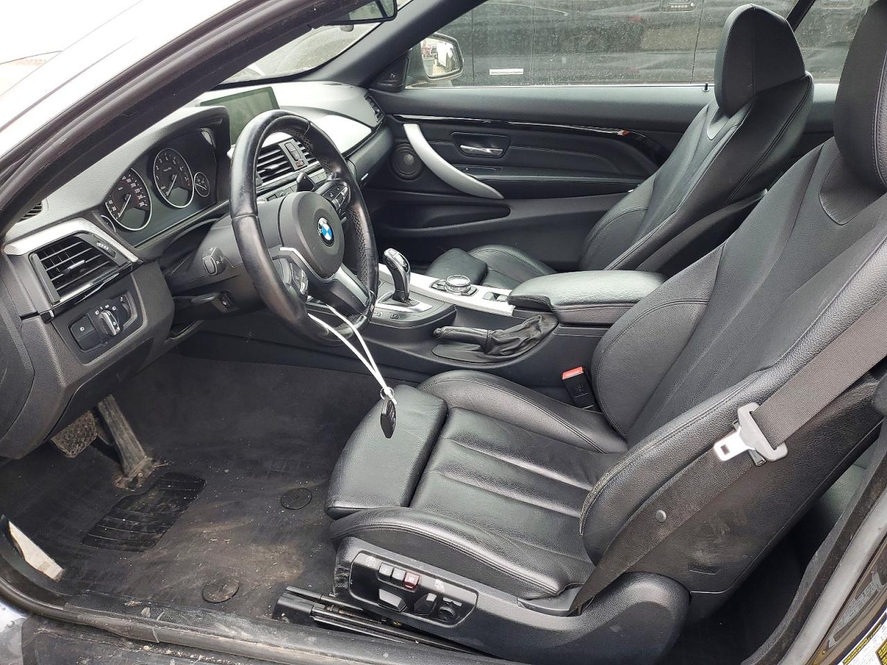 2015 Bmw 435 Xi Gray vin: WBA3T7C54FPW79272