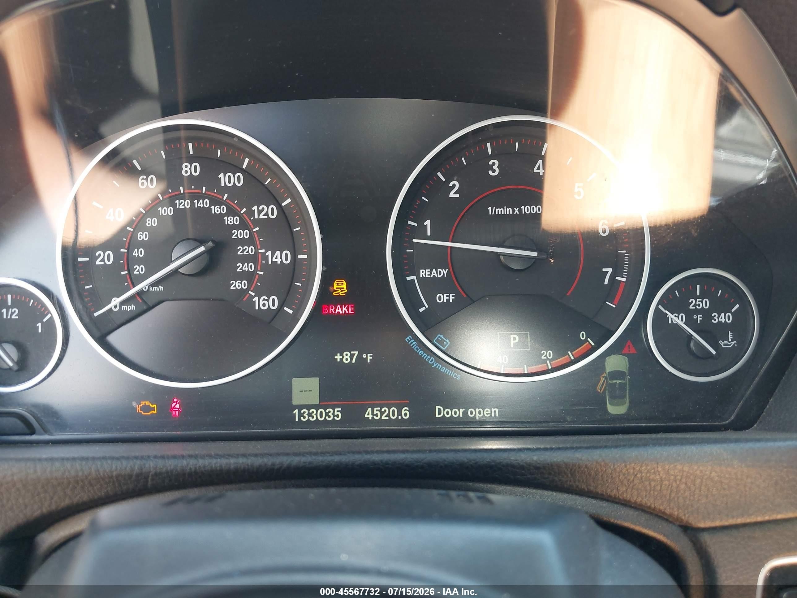 2015 Bmw 435i Xdrive Синий vin: WBA3T7C58F5A36857