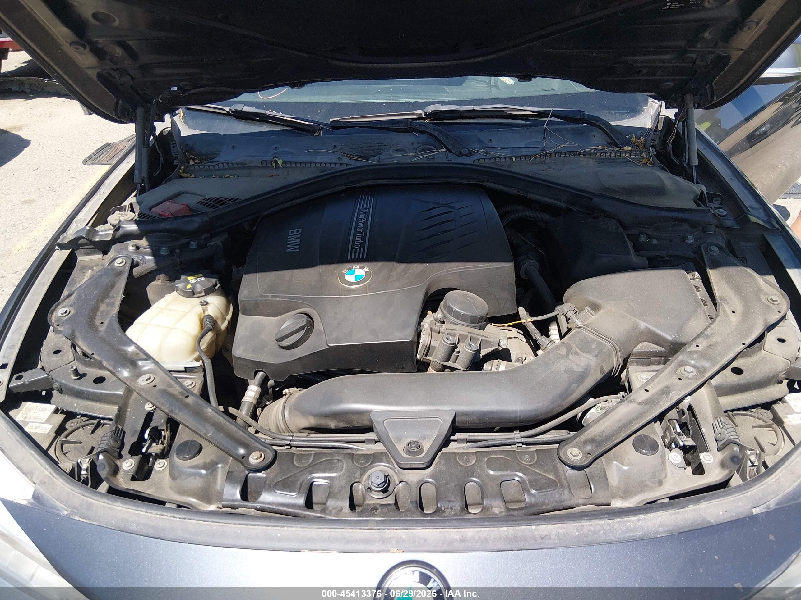 2015 Bmw 435i Xdrive Gray vin: WBA3T7C5XF5A36522