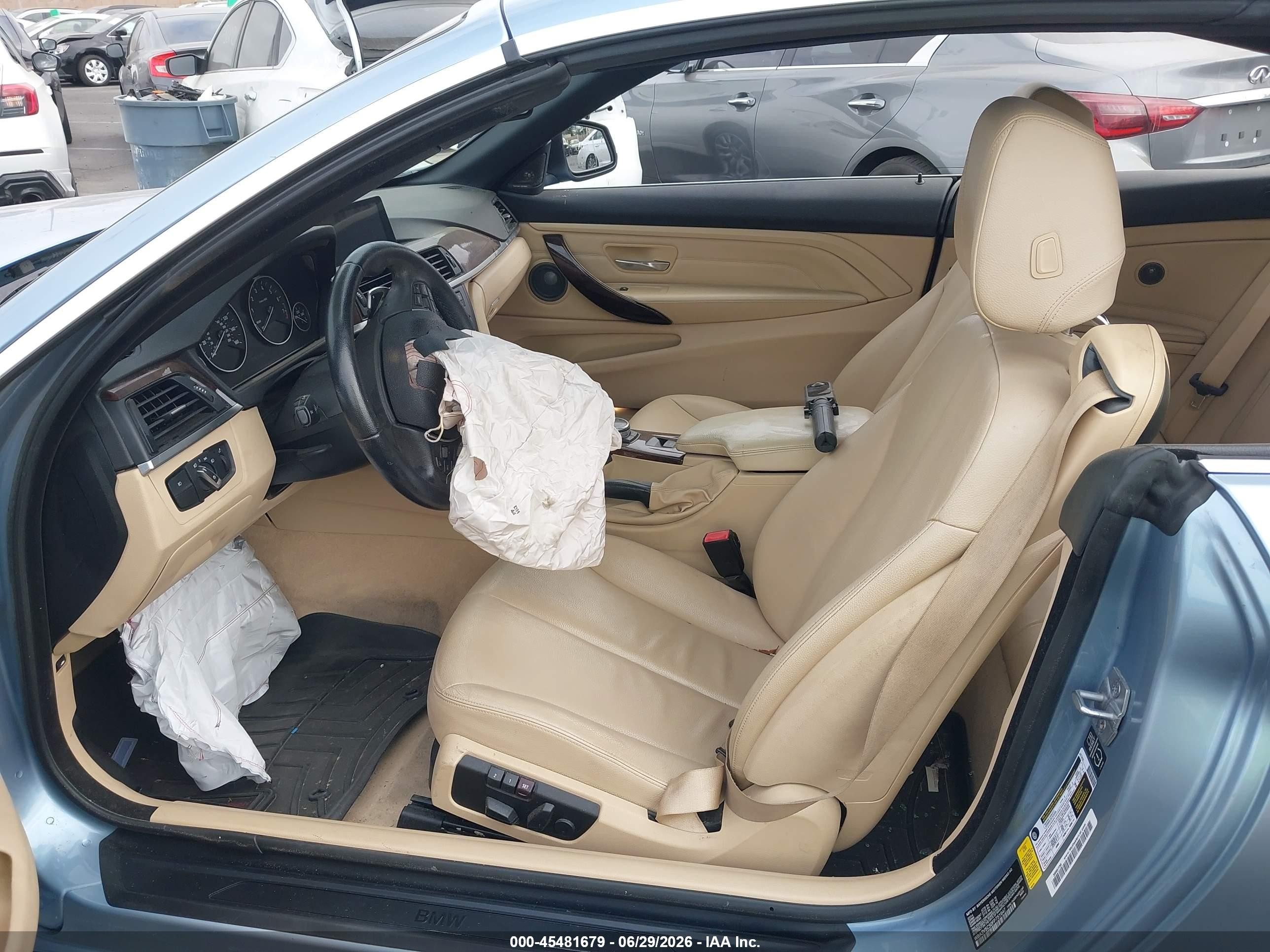 2015 Bmw 428i   Blue vin: WBA3V5C50FP751647