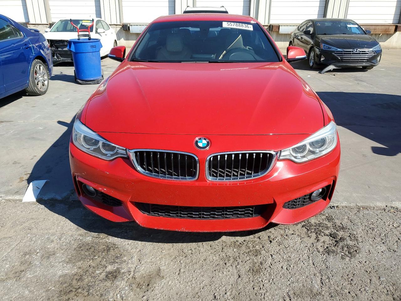 2015 Bmw 428 I Red vin: WBA3V5C51FP752189