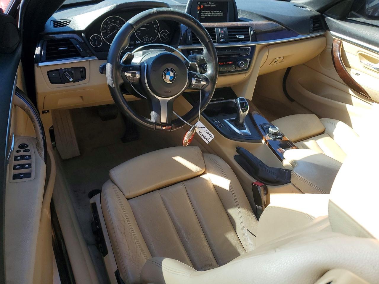 2015 Bmw 428 I Red vin: WBA3V5C51FP752189