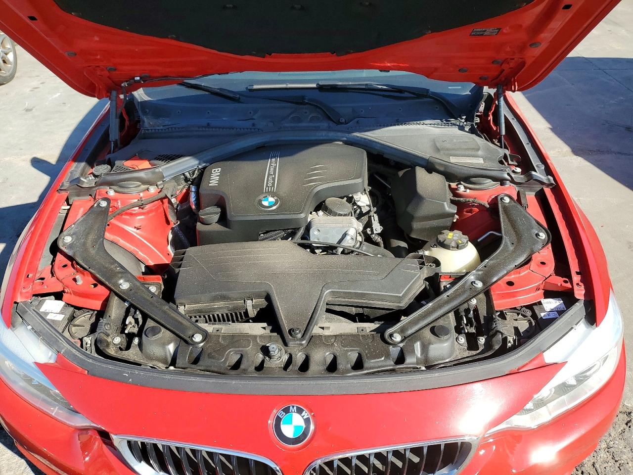2015 Bmw 428 I Red vin: WBA3V5C51FP752189