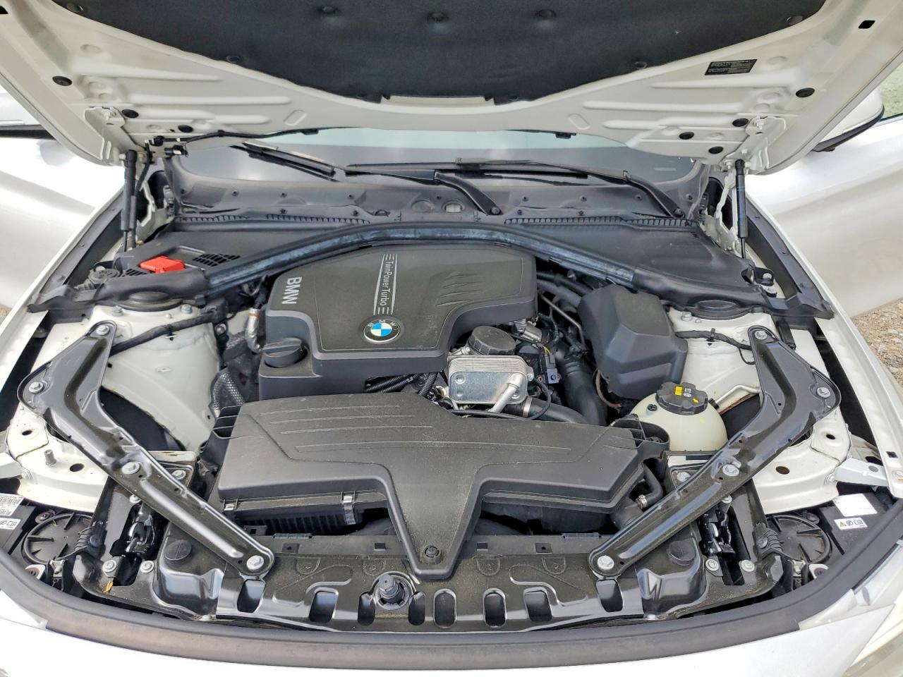 2015 Bmw 428 I White vin: WBA3V5C51FP752614
