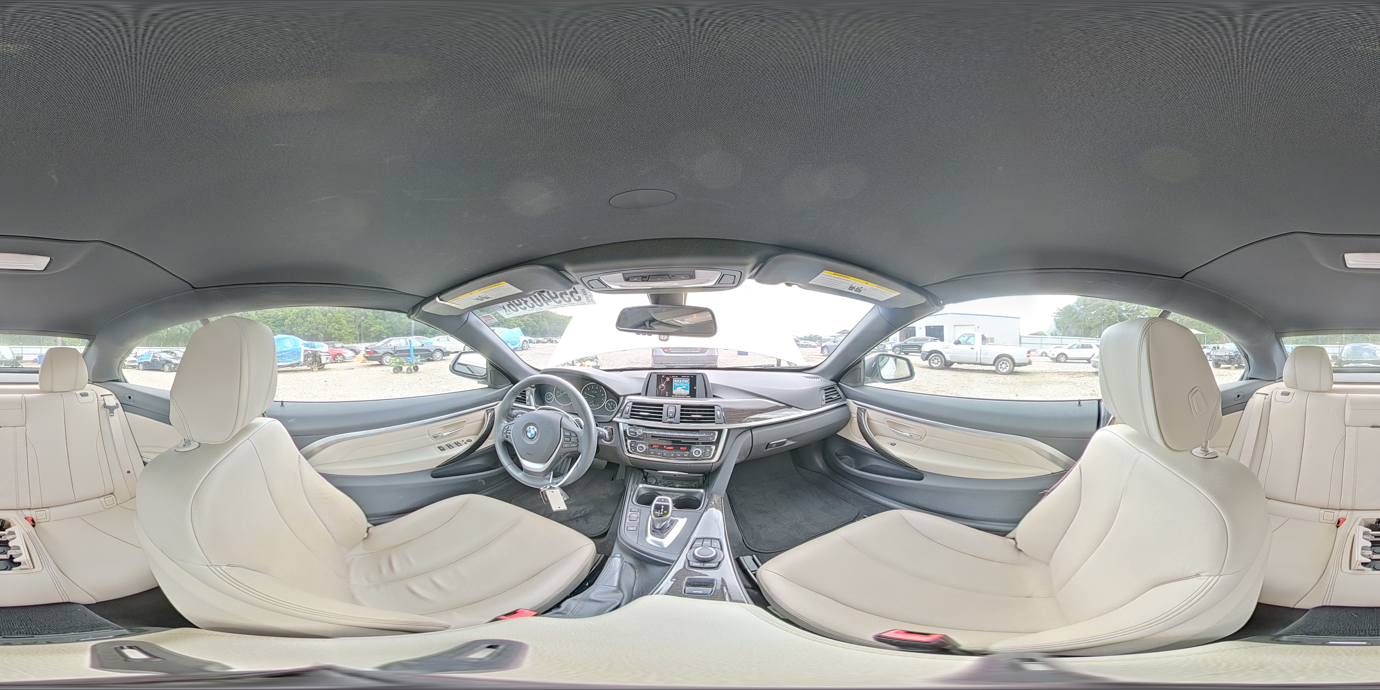 2015 Bmw 428 I White vin: WBA3V5C51FP752614