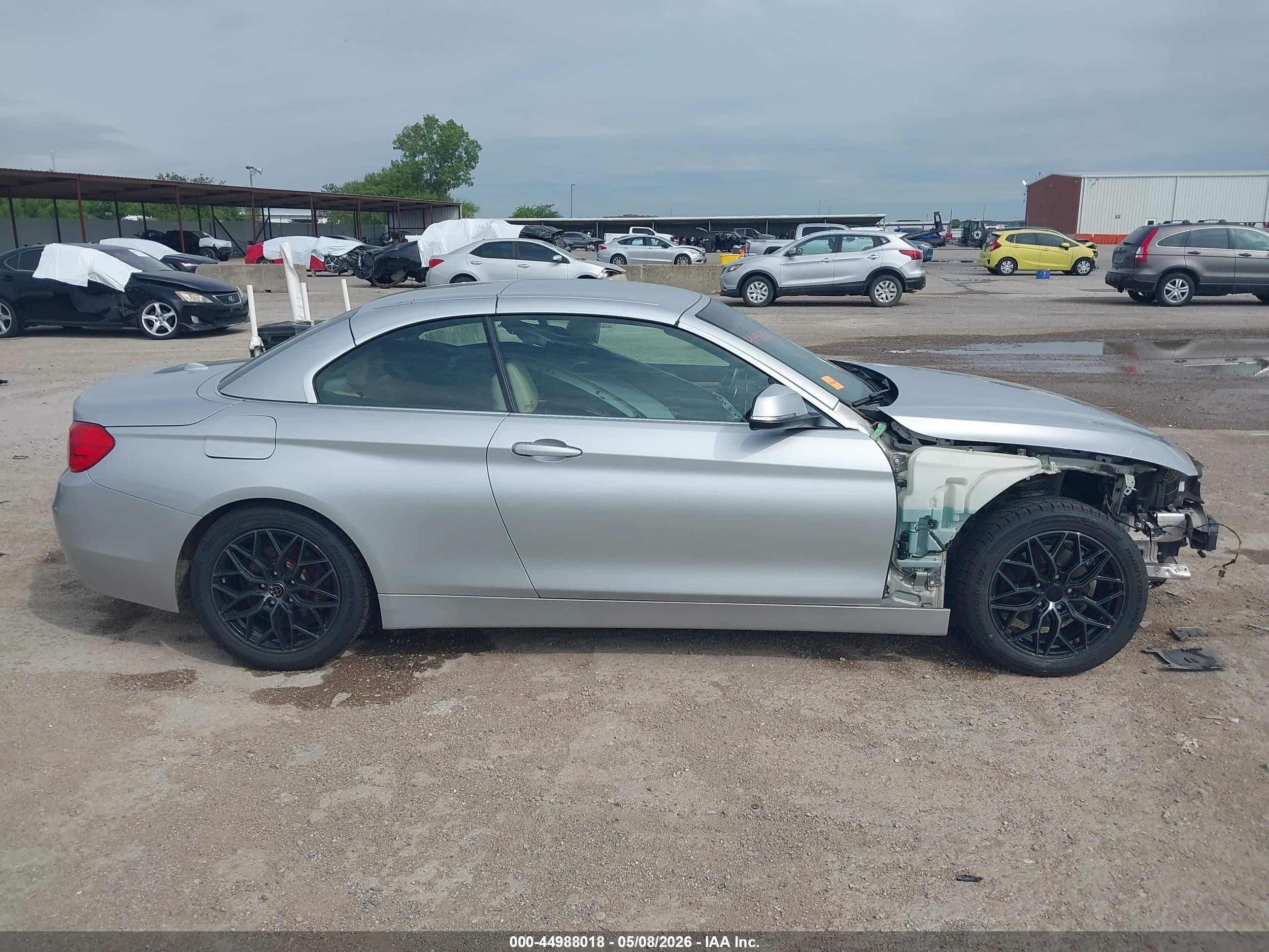 2014 Bmw 428i   Silver vin: WBA3V5C53EJ969552