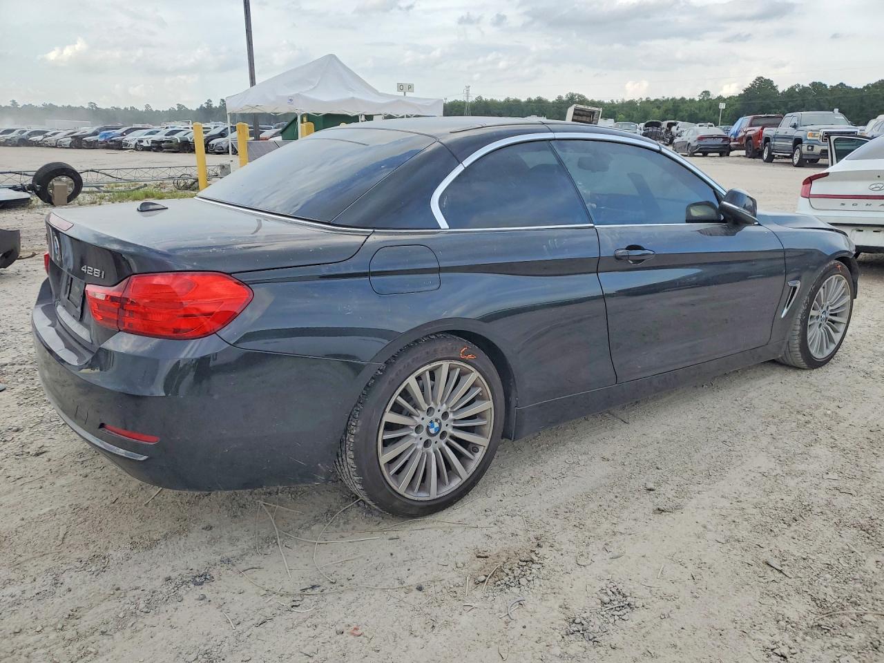 2015 Bmw 428 I Black vin: WBA3V5C53FP752890