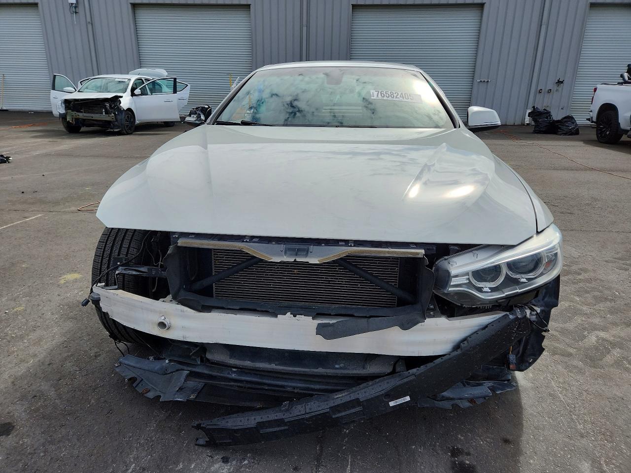 2015 Bmw 428 I White vin: WBA3V5C54FP753059