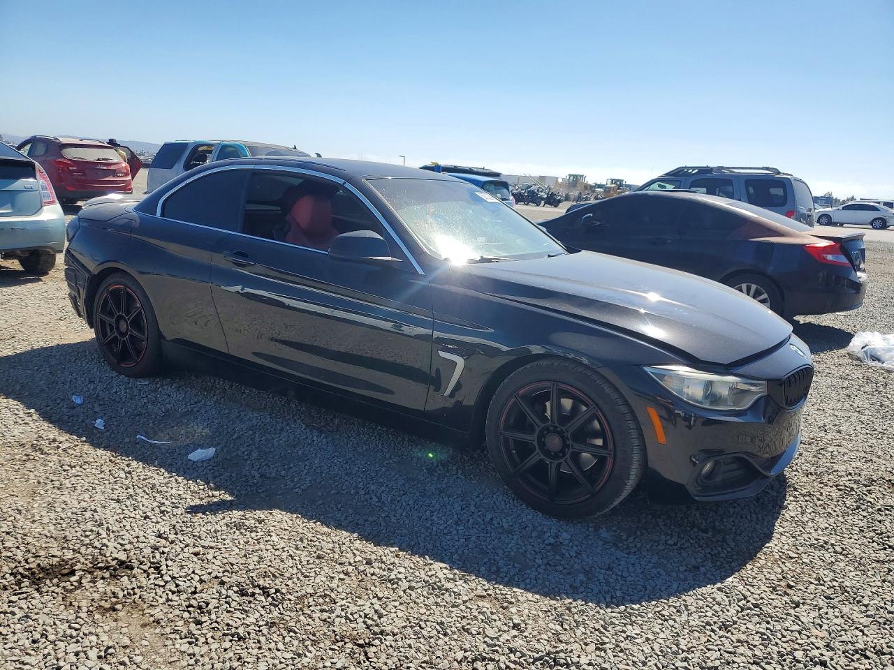 2014 Bmw 428 I Black vin: WBA3V5C55EP747835