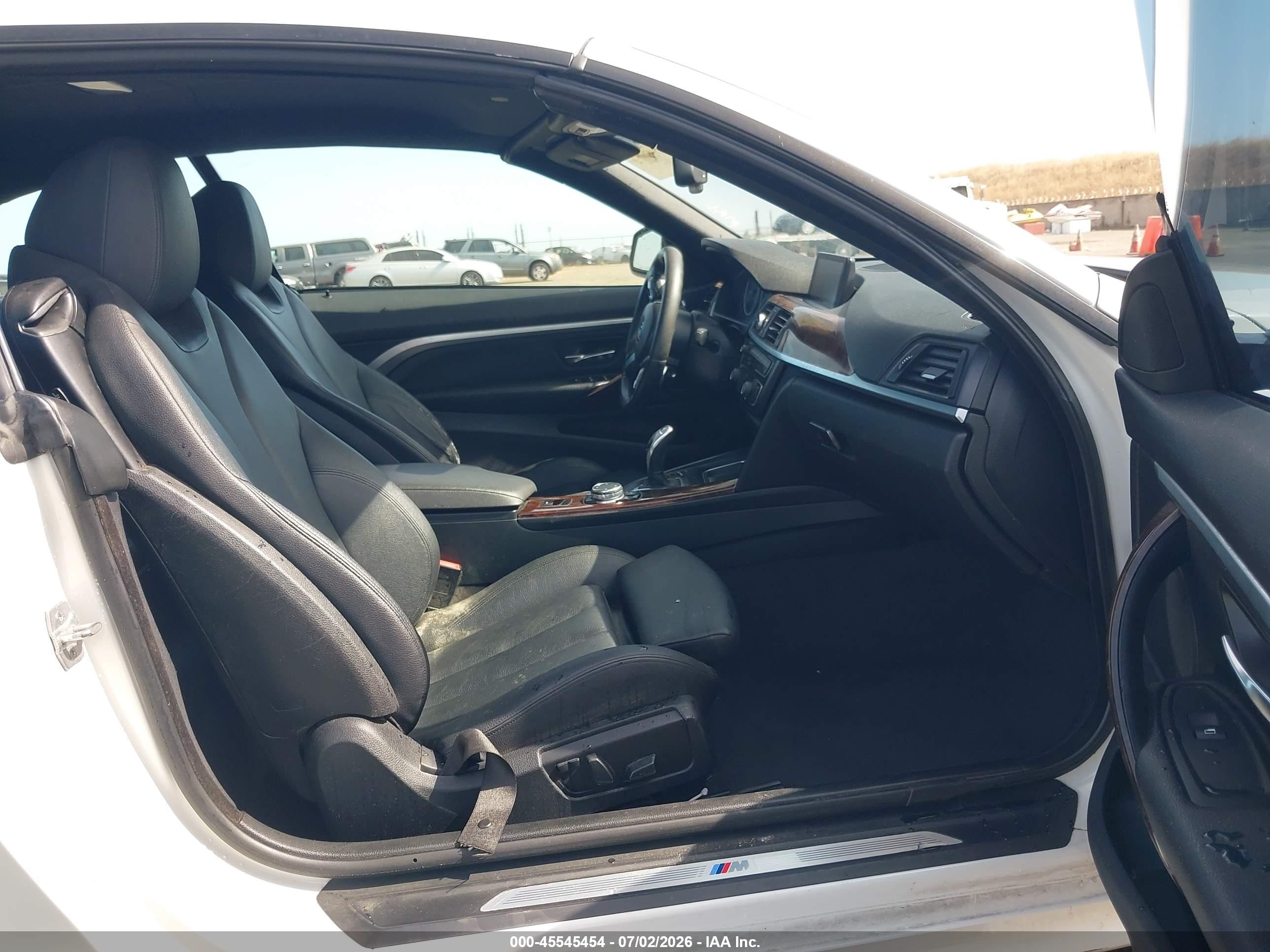 2014 Bmw 428i White vin: WBA3V5C55EP747995