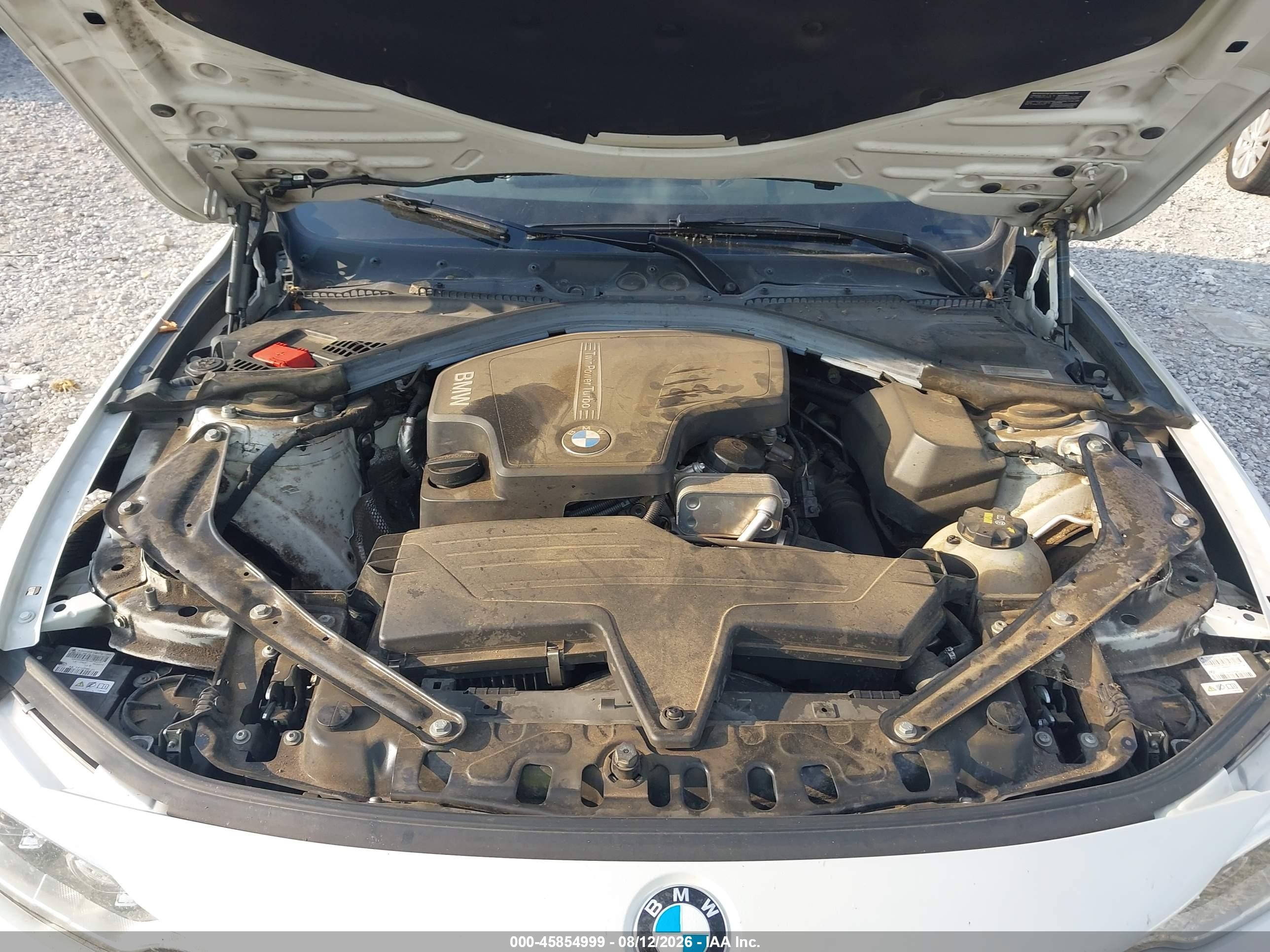 2015 Bmw 428i   White vin: WBA3V5C55FP751742