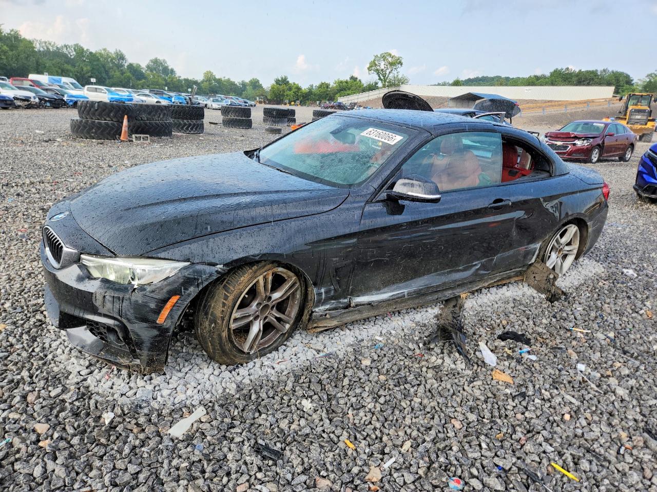 2015 Bmw 428 I Black vin: WBA3V5C55FP752583
