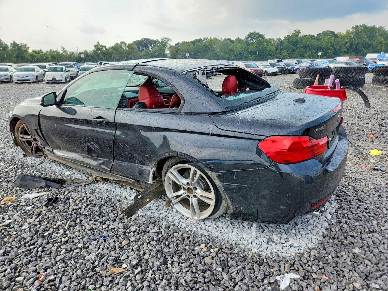 2015 Bmw 428 I Black vin: WBA3V5C55FP752583