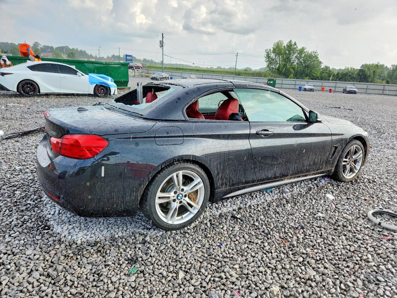 2015 Bmw 428 I Black vin: WBA3V5C55FP752583