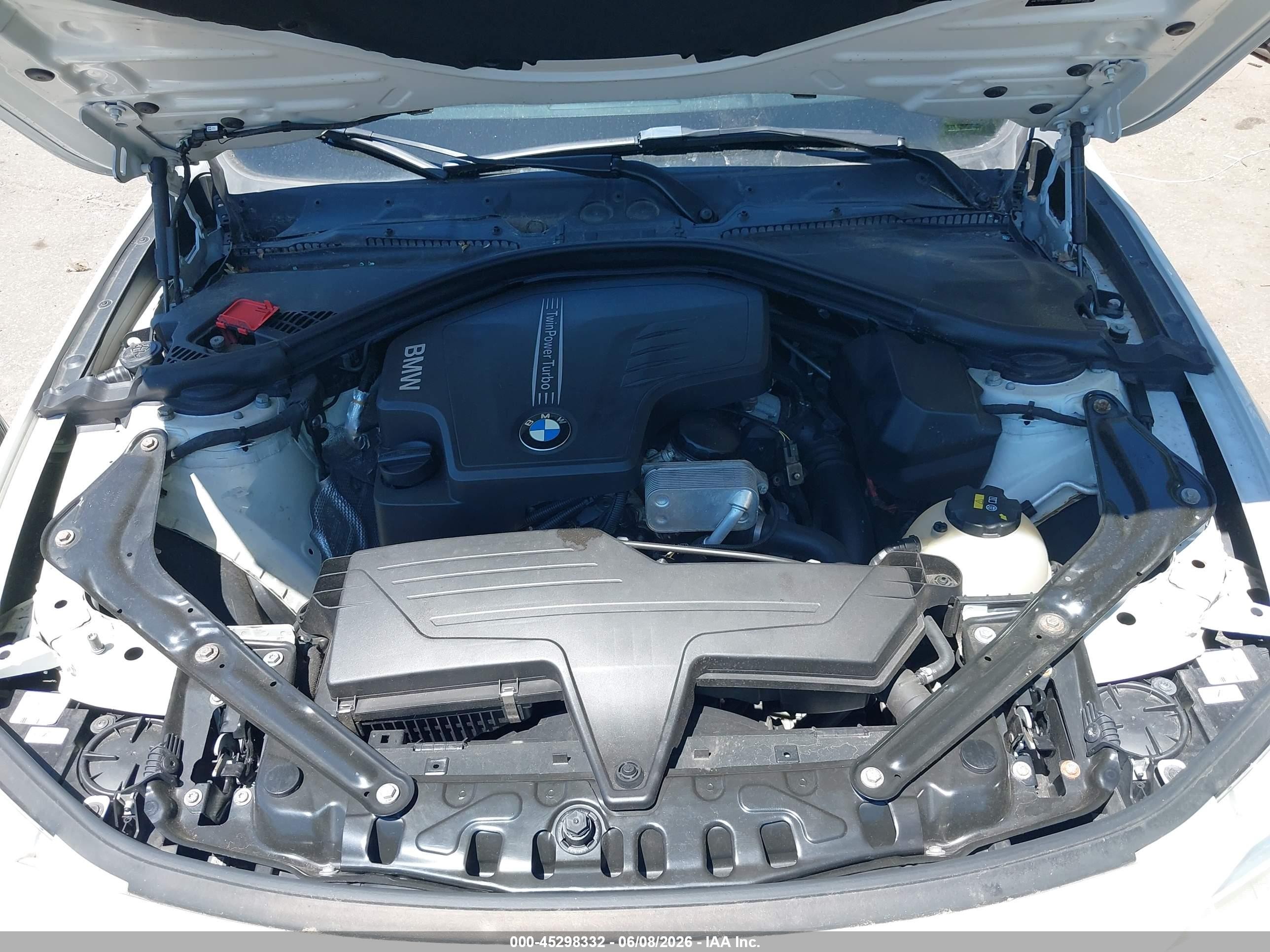2015 Bmw 428i   White vin: WBA3V5C56FP751815