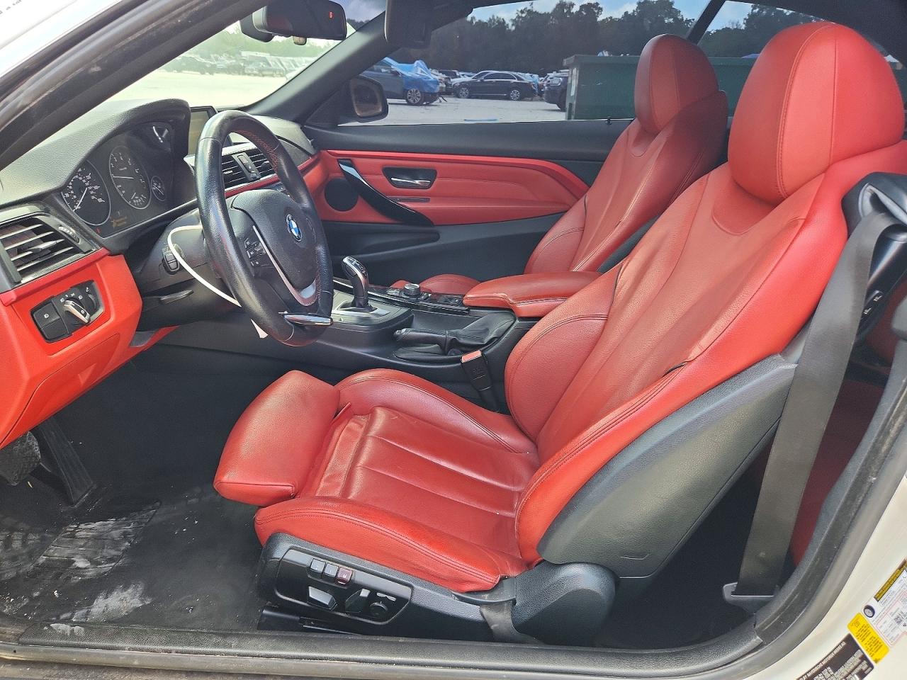 2014 Bmw 428 I White vin: WBA3V5C57EJ969148