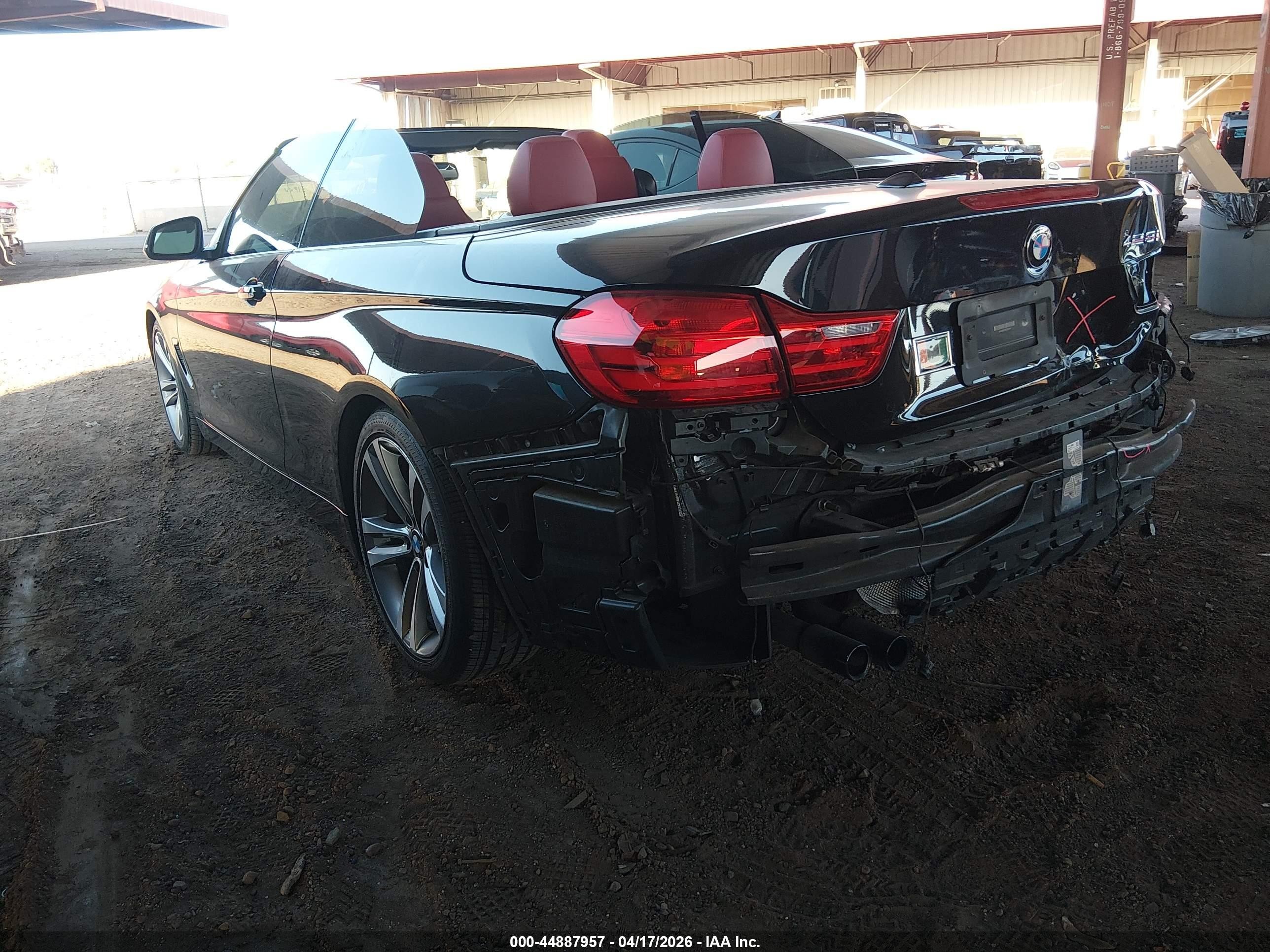 2015 Bmw 428i   Black vin: WBA3V5C57FP752794