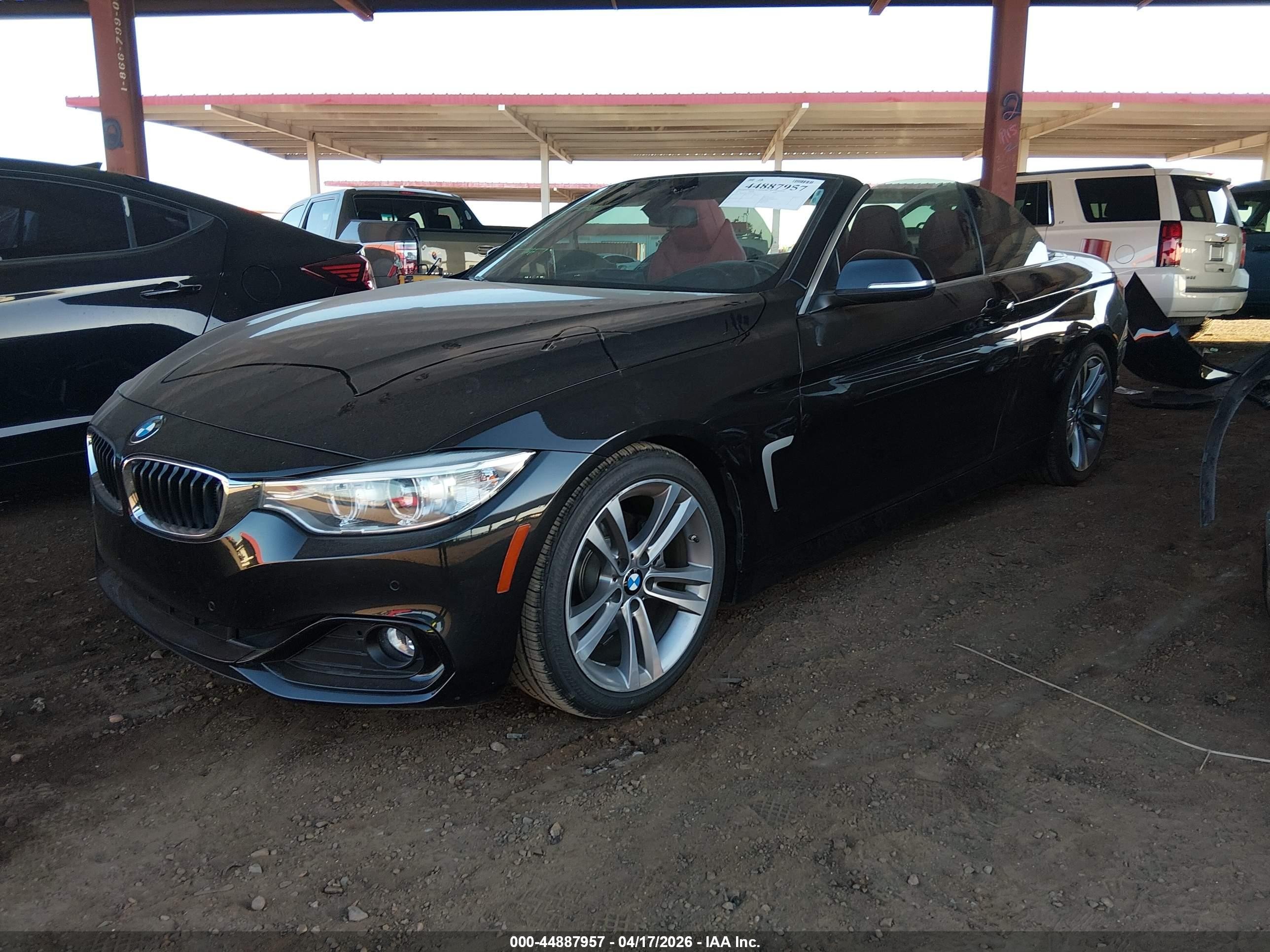 2015 Bmw 428i   Black vin: WBA3V5C57FP752794