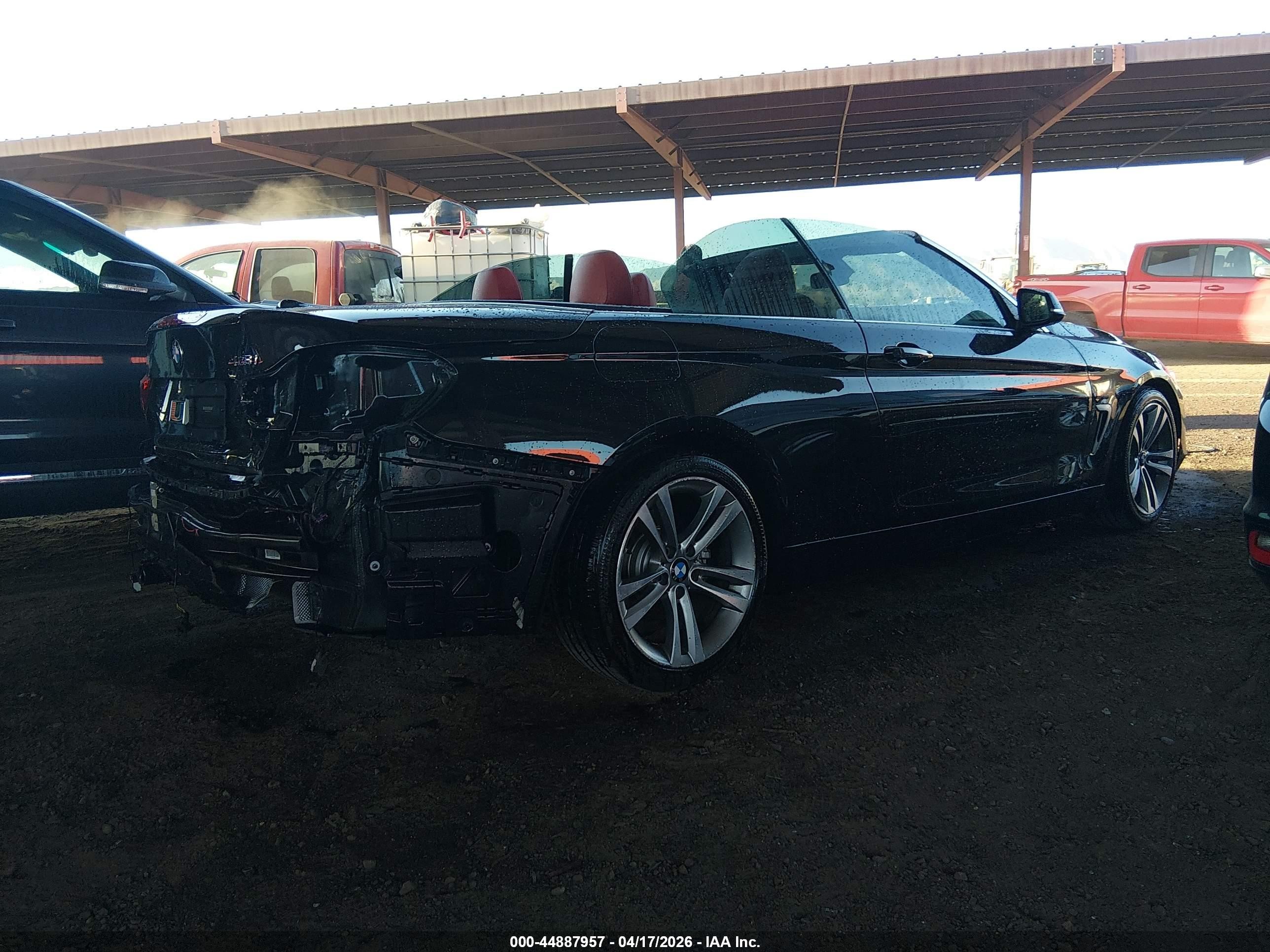 2015 Bmw 428i   Black vin: WBA3V5C57FP752794