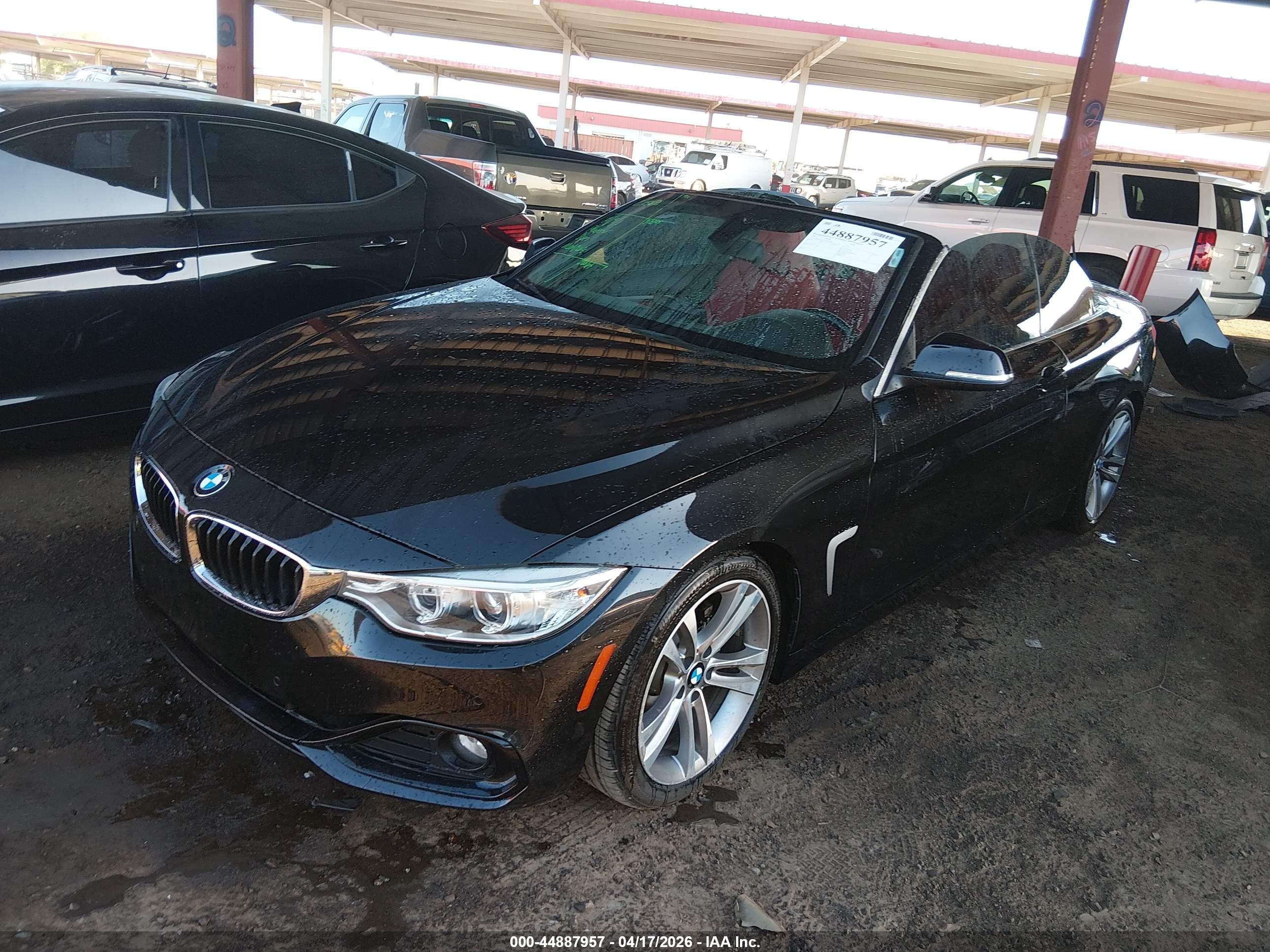 2015 Bmw 428i   Black vin: WBA3V5C57FP752794
