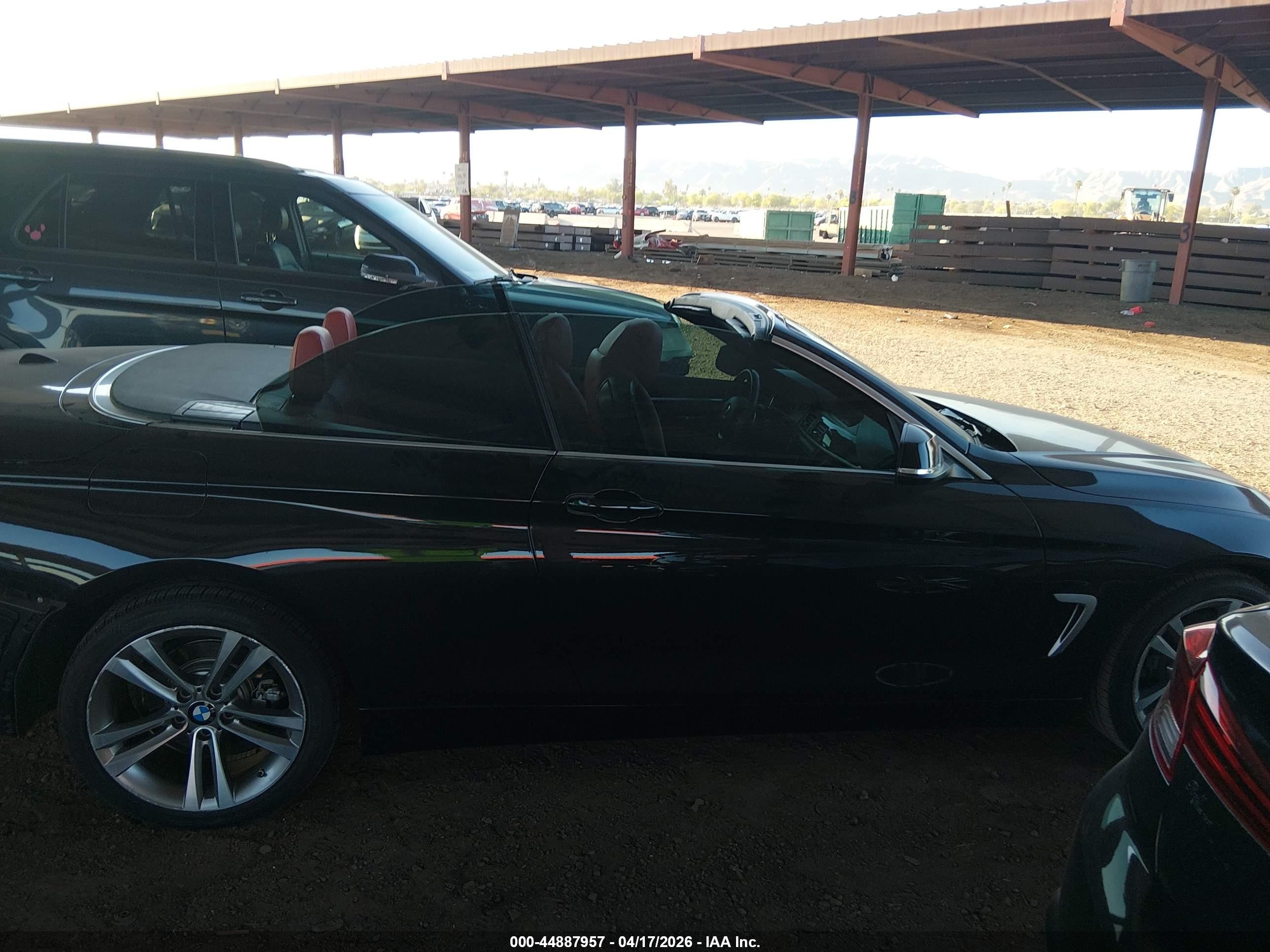 2015 Bmw 428i   Black vin: WBA3V5C57FP752794