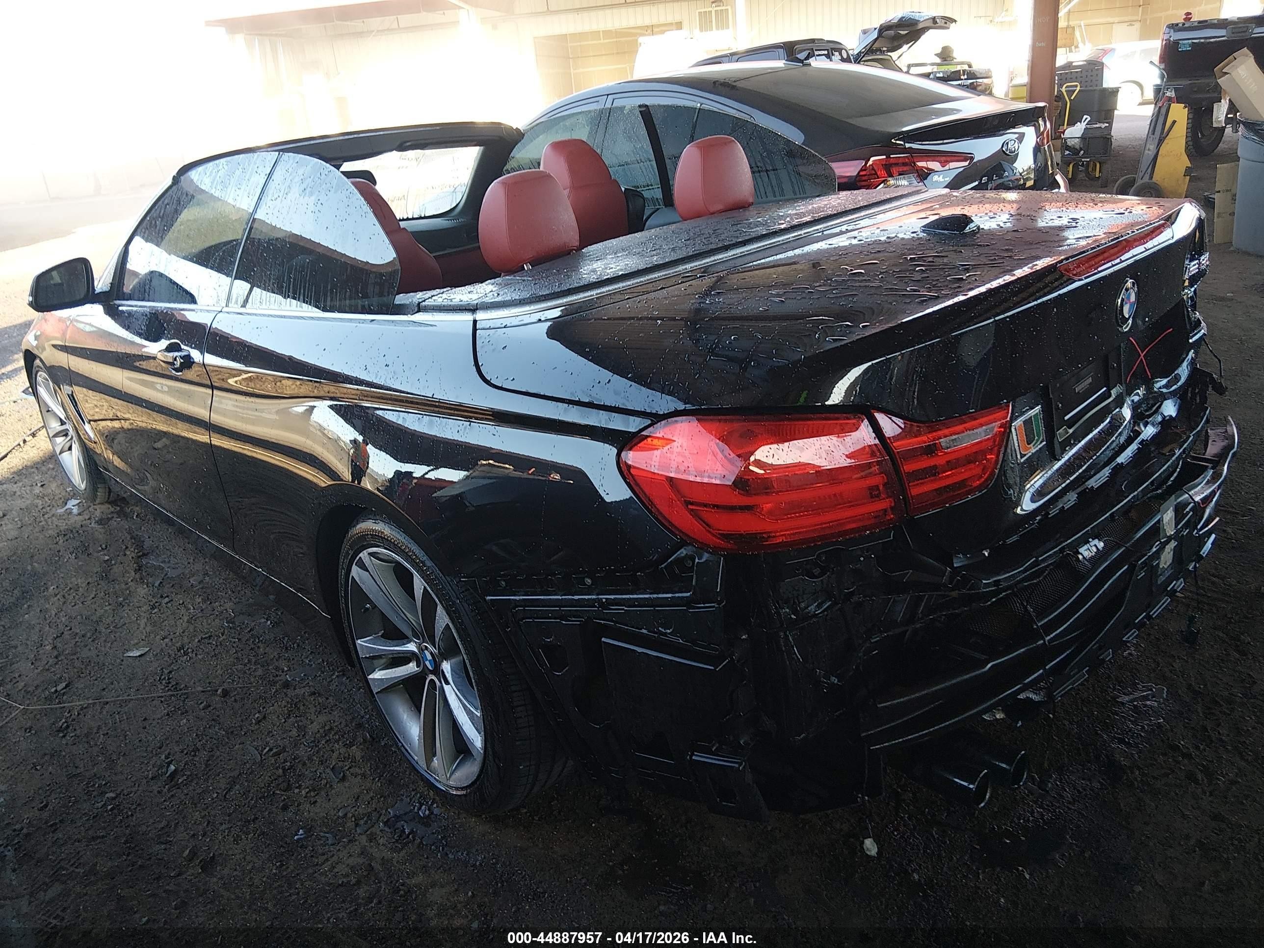 2015 Bmw 428i   Black vin: WBA3V5C57FP752794