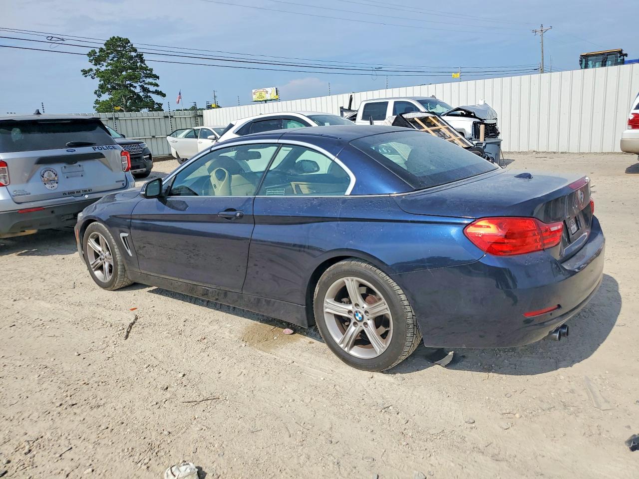 2014 Bmw 428 I Blue vin: WBA3V5C5XEP751301